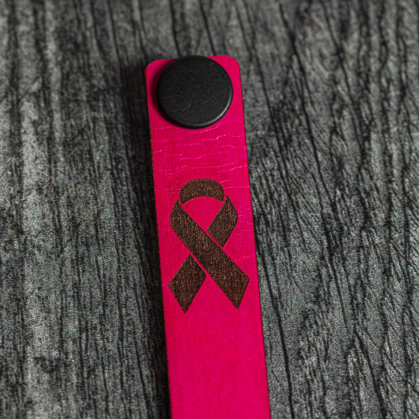 Breast Cancer Snap Keychain