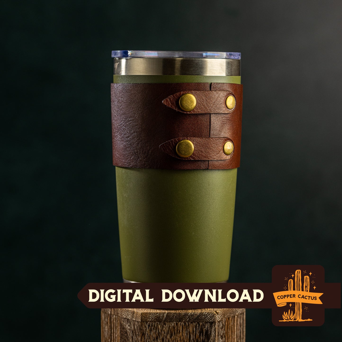 20oz Tapered Tumbler Wrap - Laser File - Digital Download