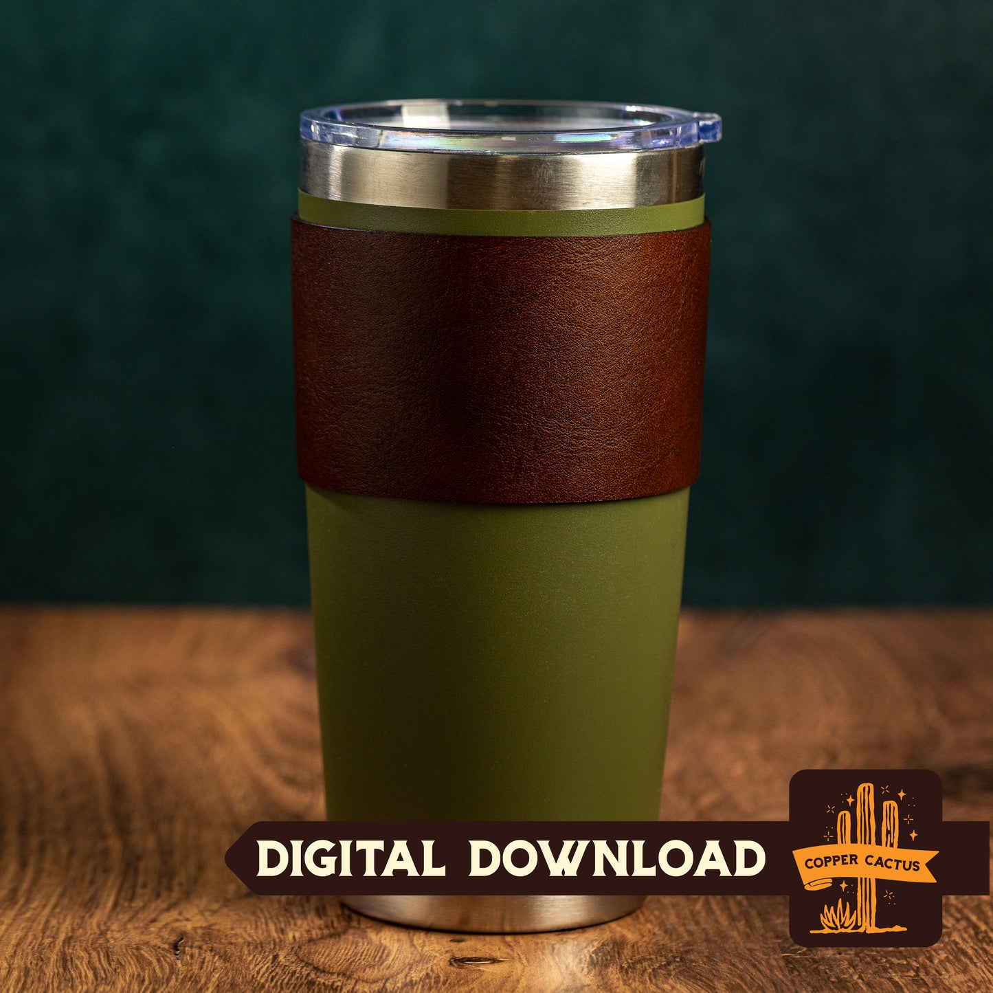 20oz Tapered Tumbler Wrap - Laser File - Digital Download