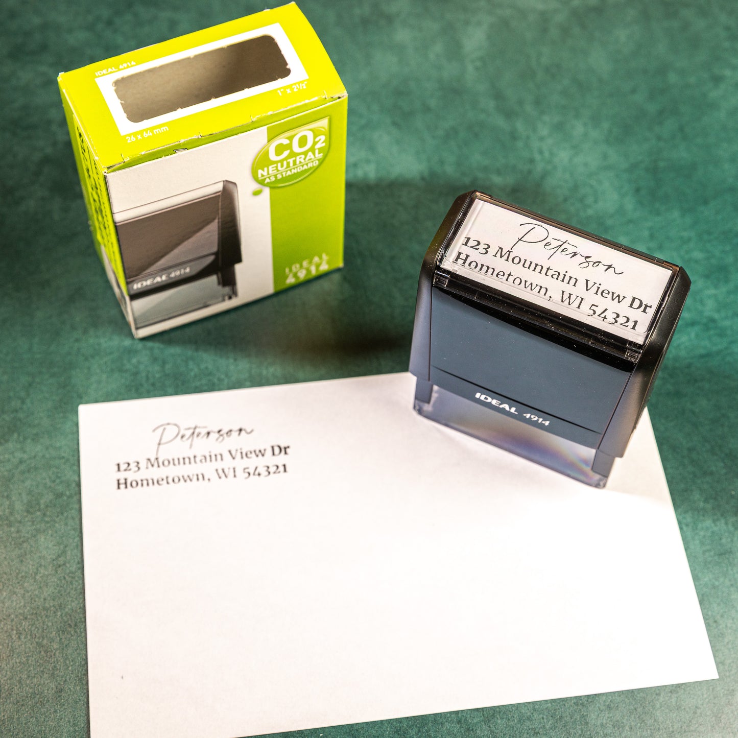 Return Address Stamp