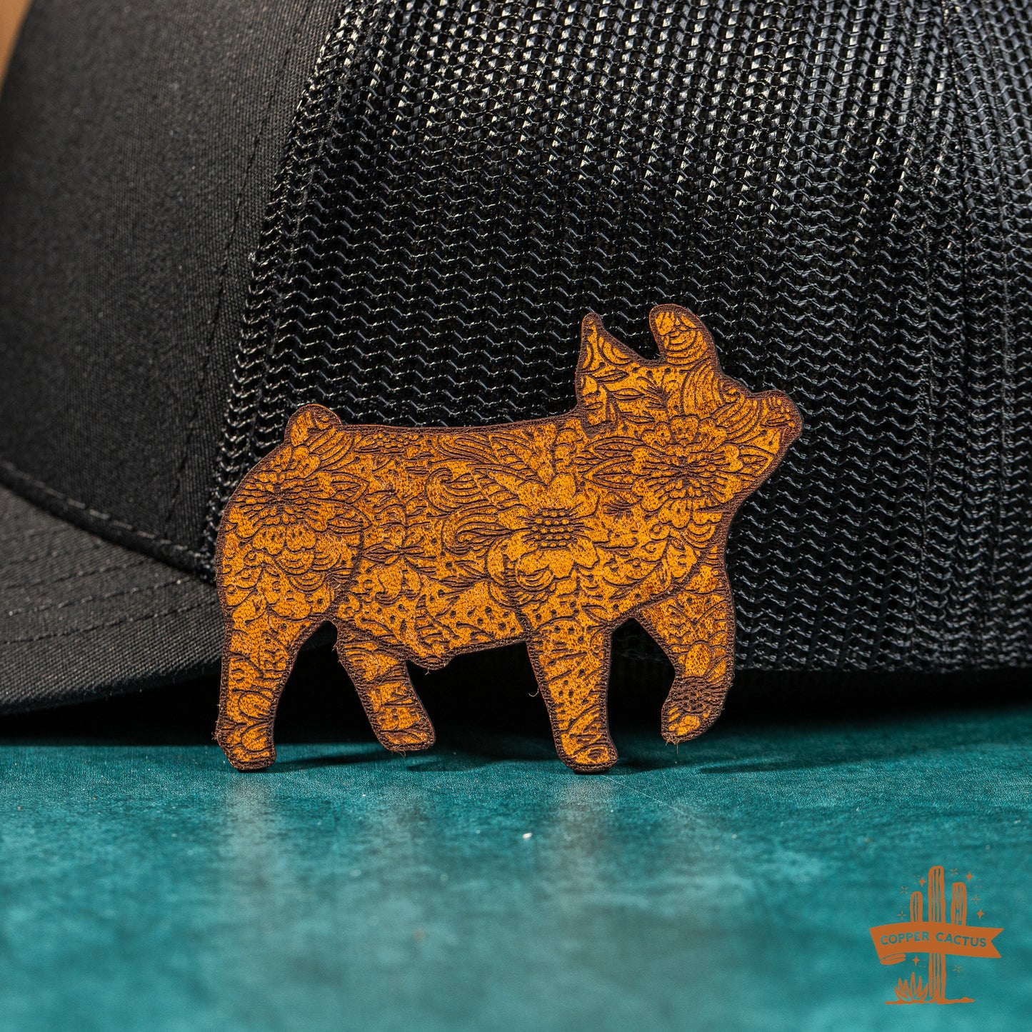 Show Pig | Leather Patch