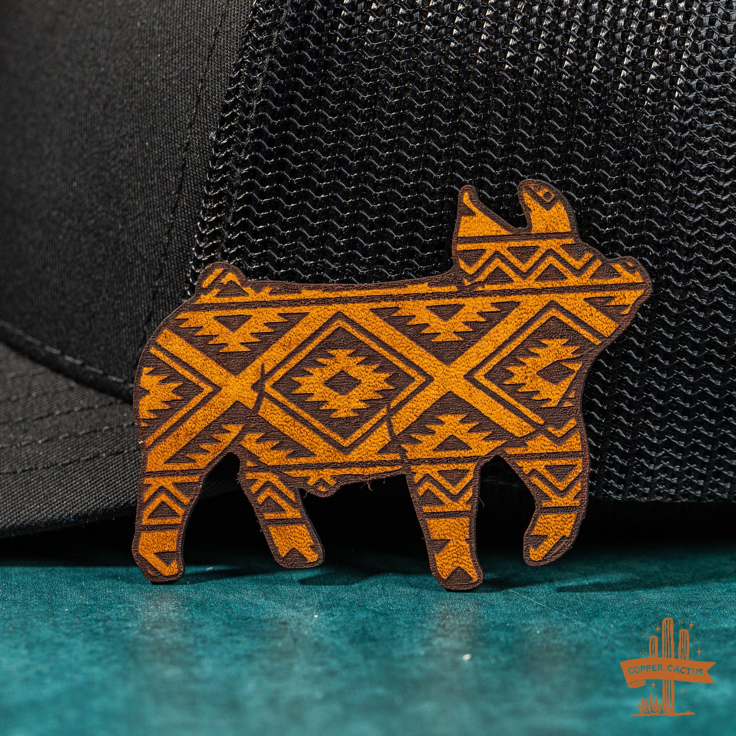 Show Pig | Leather Patch