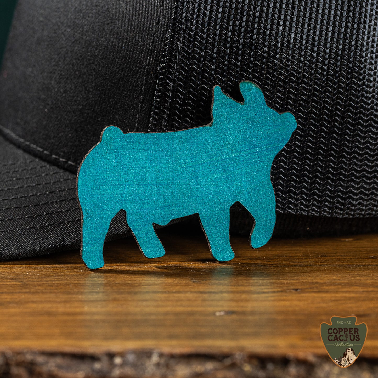 Show Pig | Leather Patch
