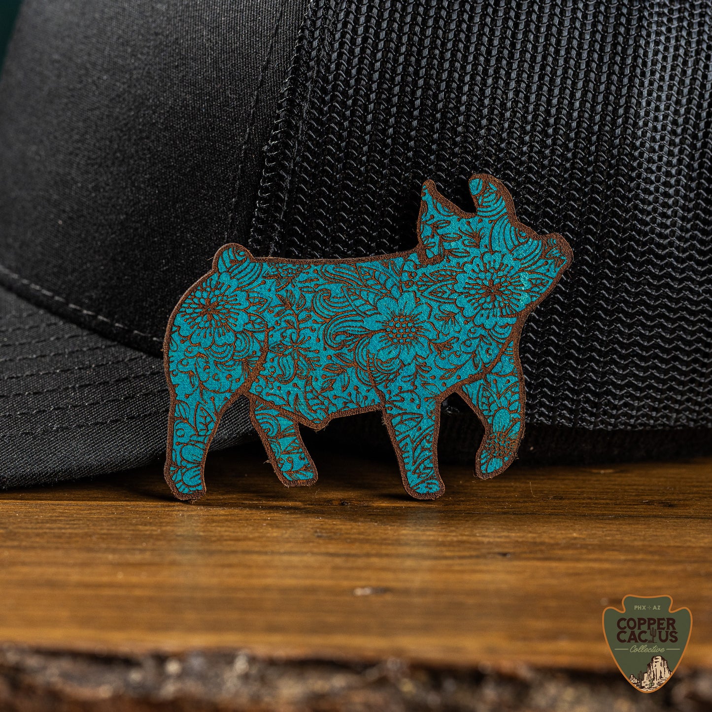 Show Pig | Leather Patch