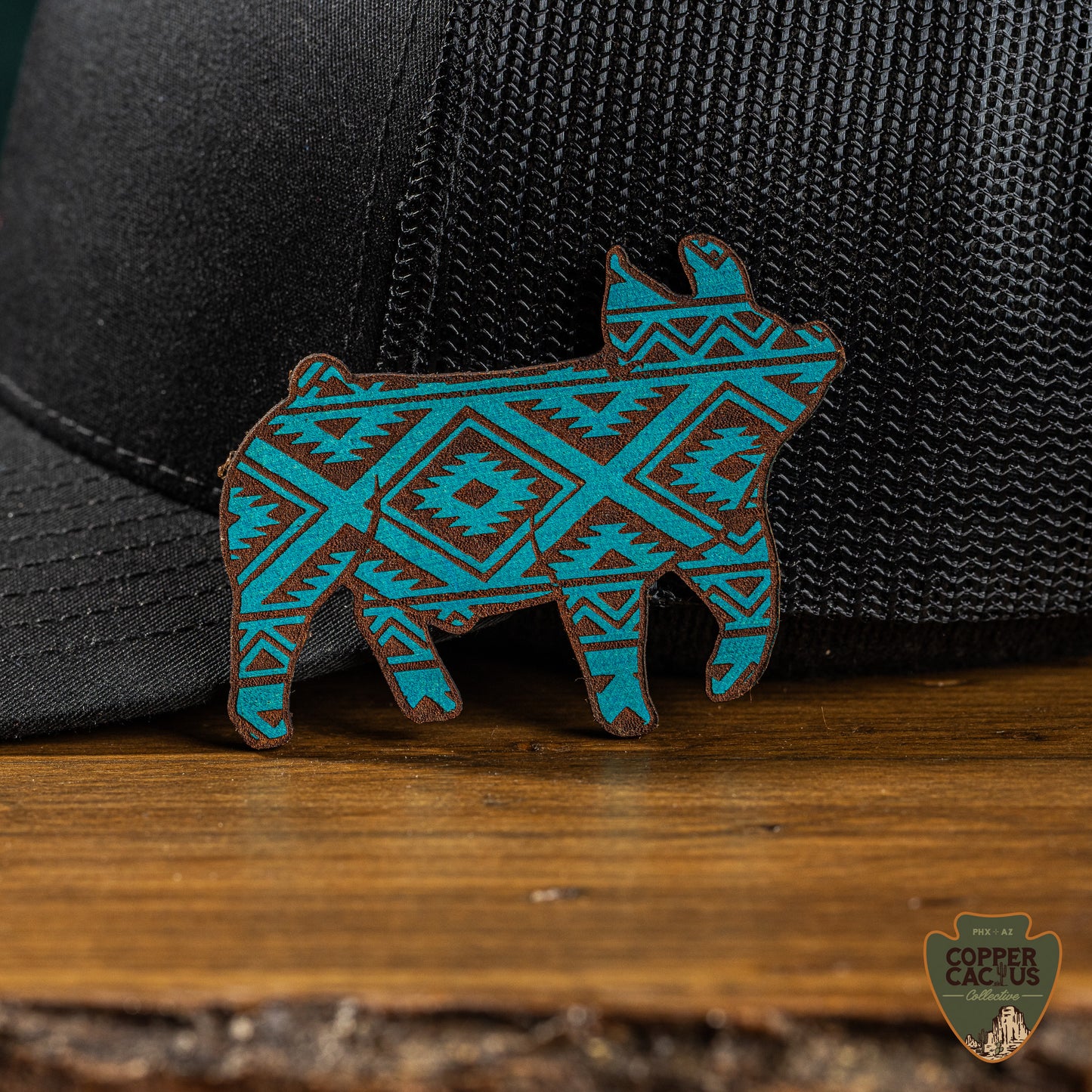Show Pig | Leather Patch