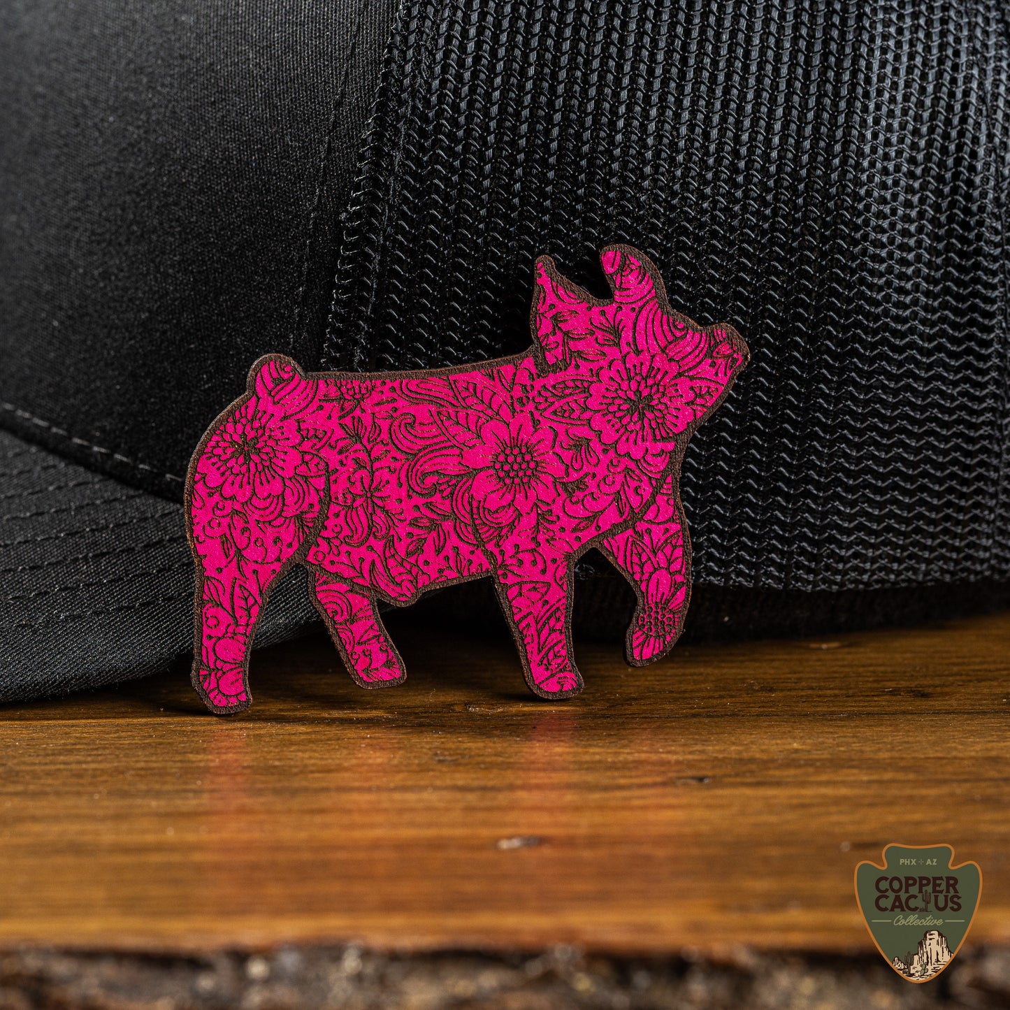 Show Pig | Leather Patch