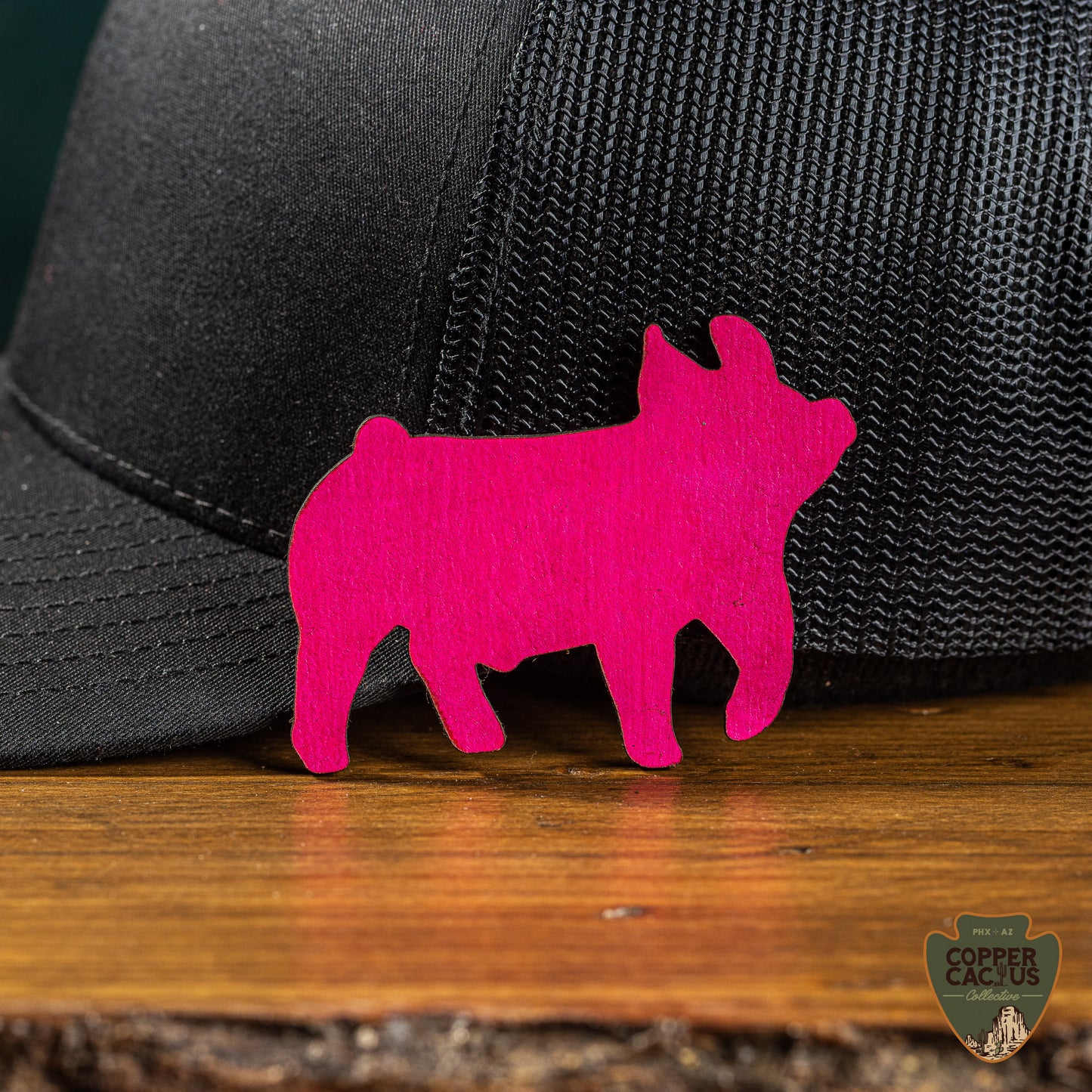 Show Pig | Leather Patch