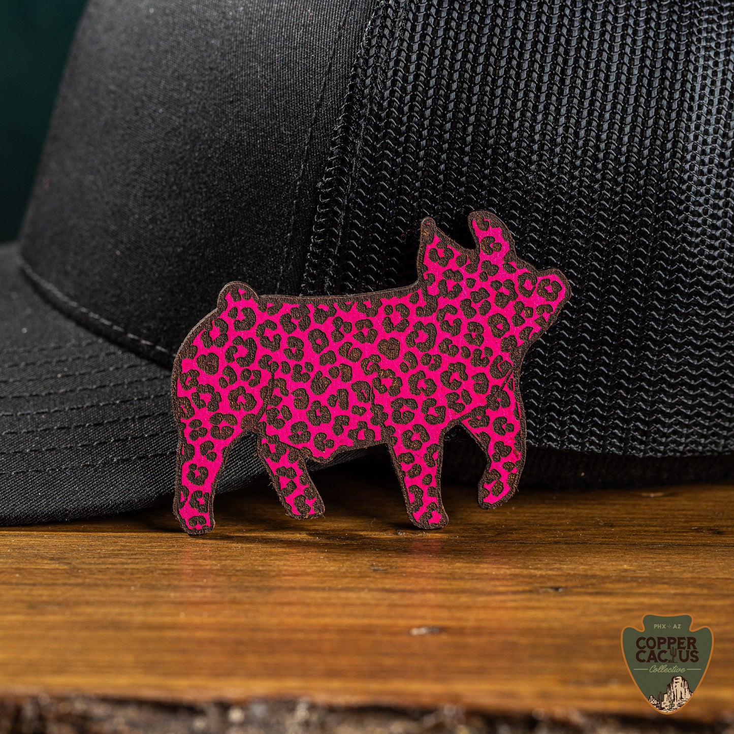 Show Pig | Leather Patch