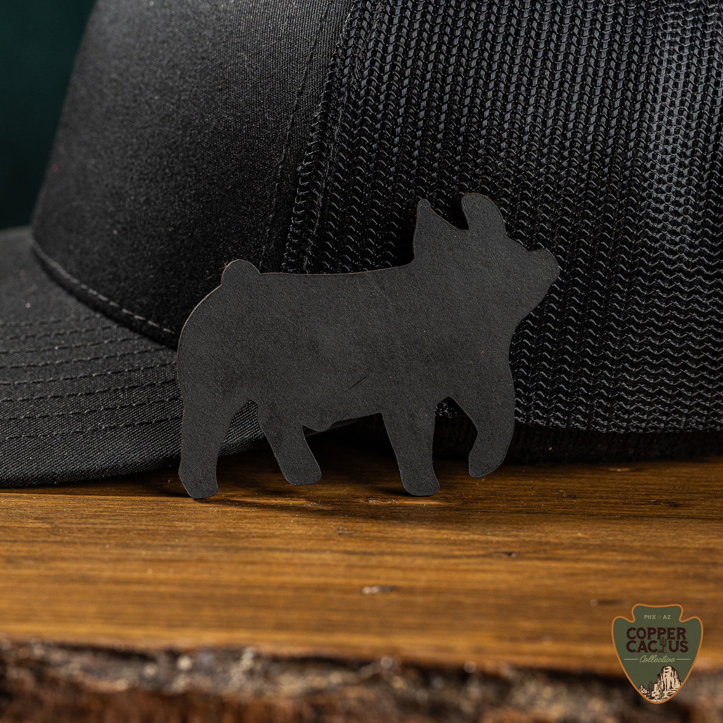 Show Pig | Leather Patch
