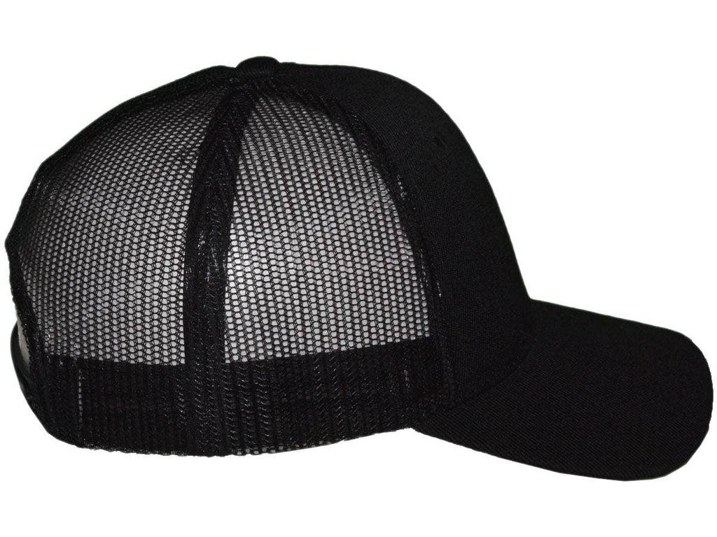 *Youth Size* Blank Trucker Hats - Structured Mesh BK Caps