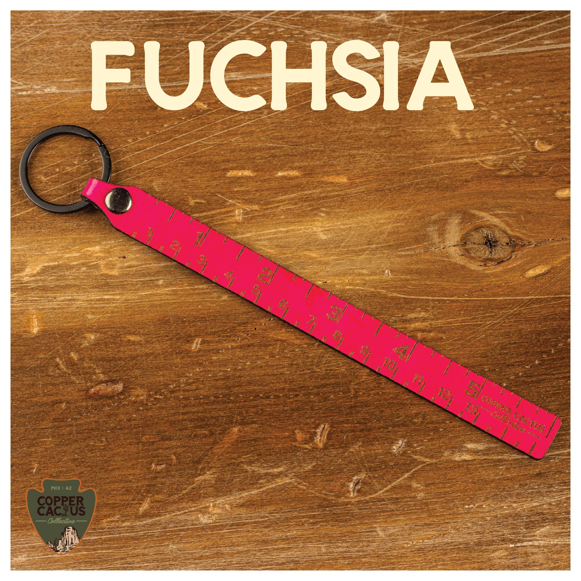 6in Measuring Keychain