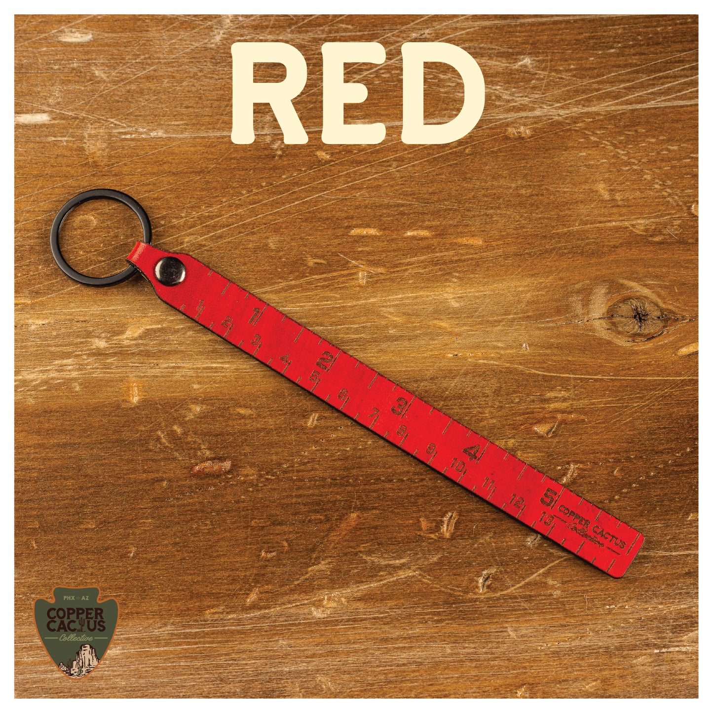 6in Measuring Keychain