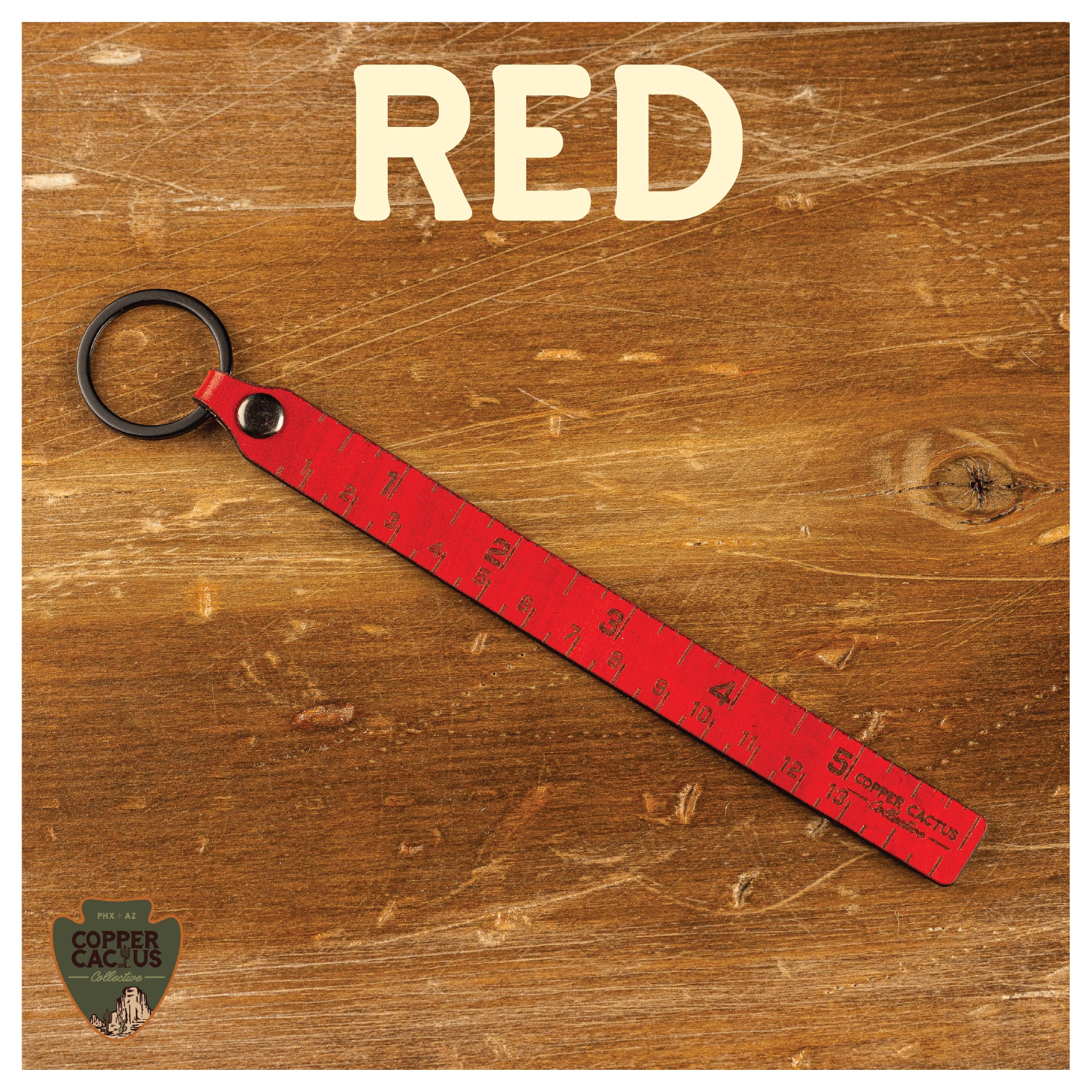 6in Measuring Keychain