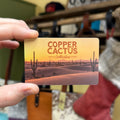 Physical Copper Cactus Gift Card