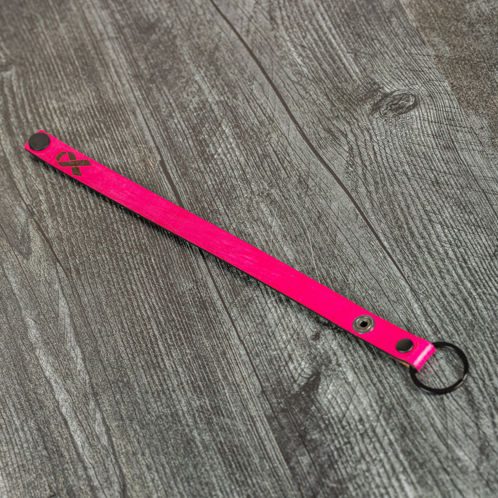 Breast Cancer Snap Keychain