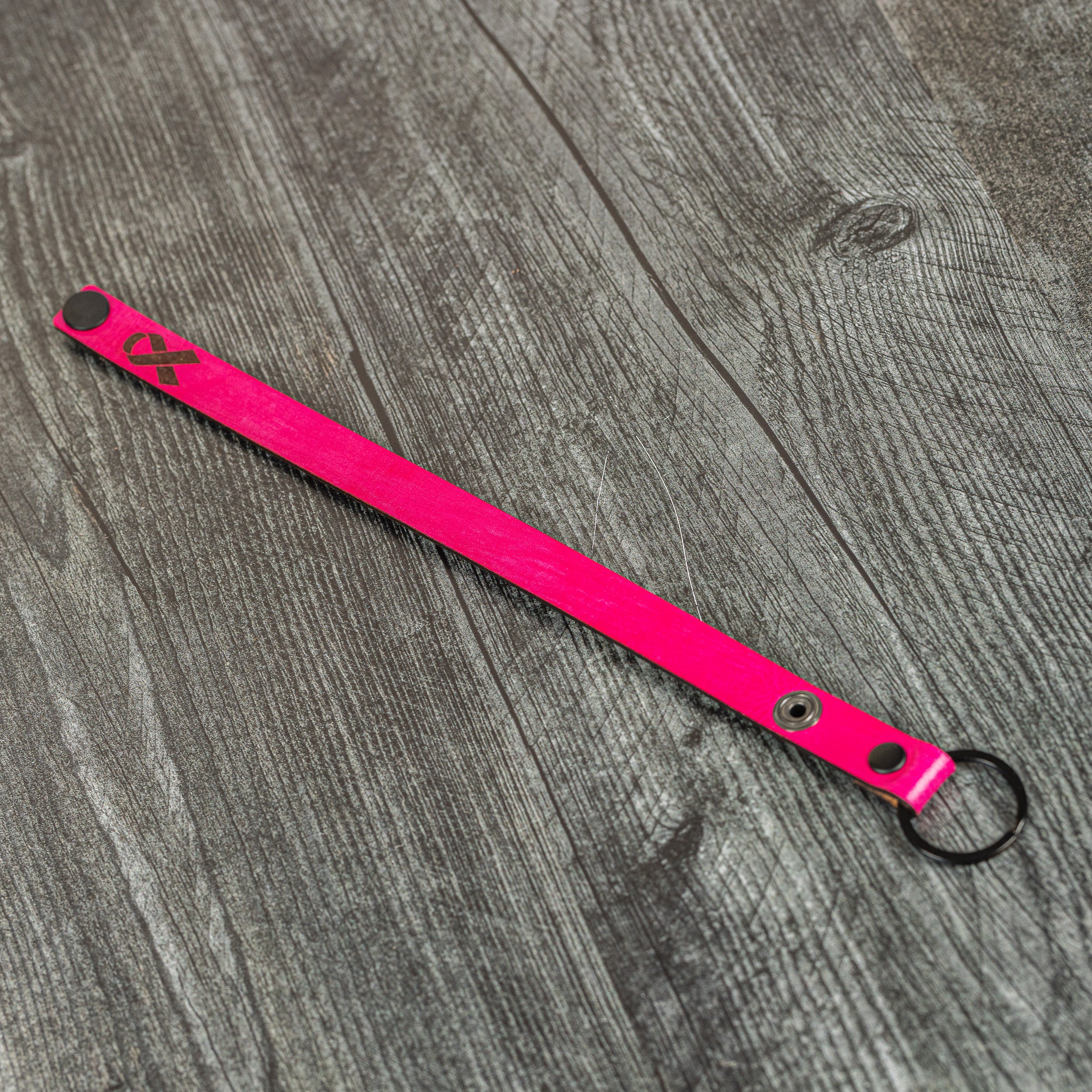 Breast Cancer Snap Keychain