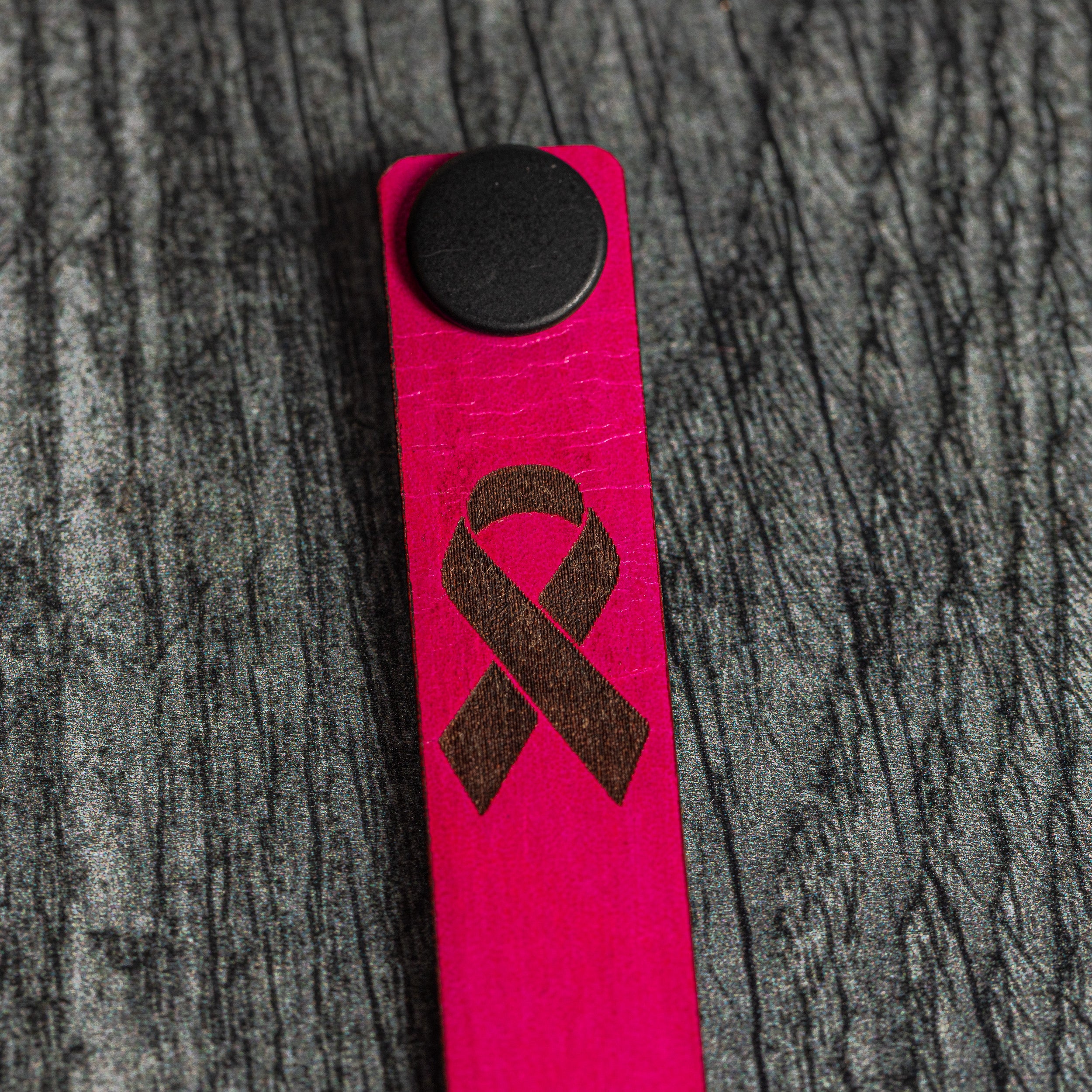 Breast Cancer Snap Keychain
