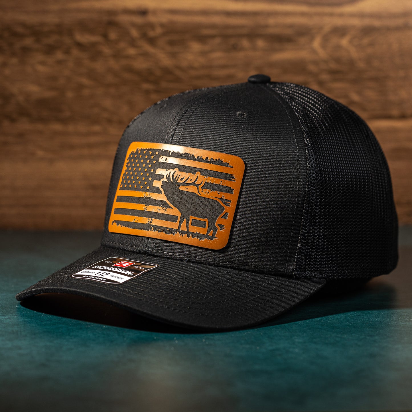 Elk USA Flag | Trucker Hat