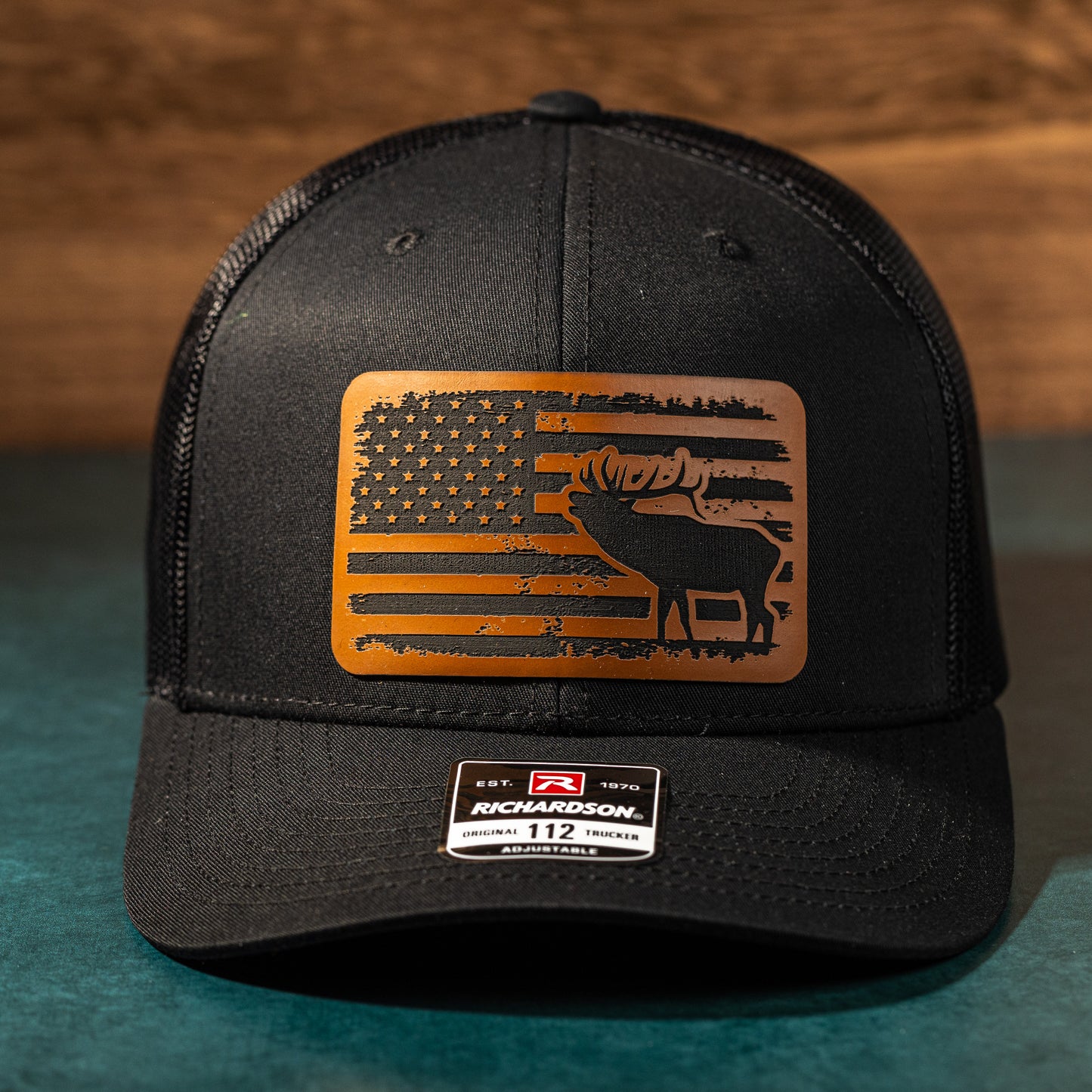 Elk USA Flag | Trucker Hat