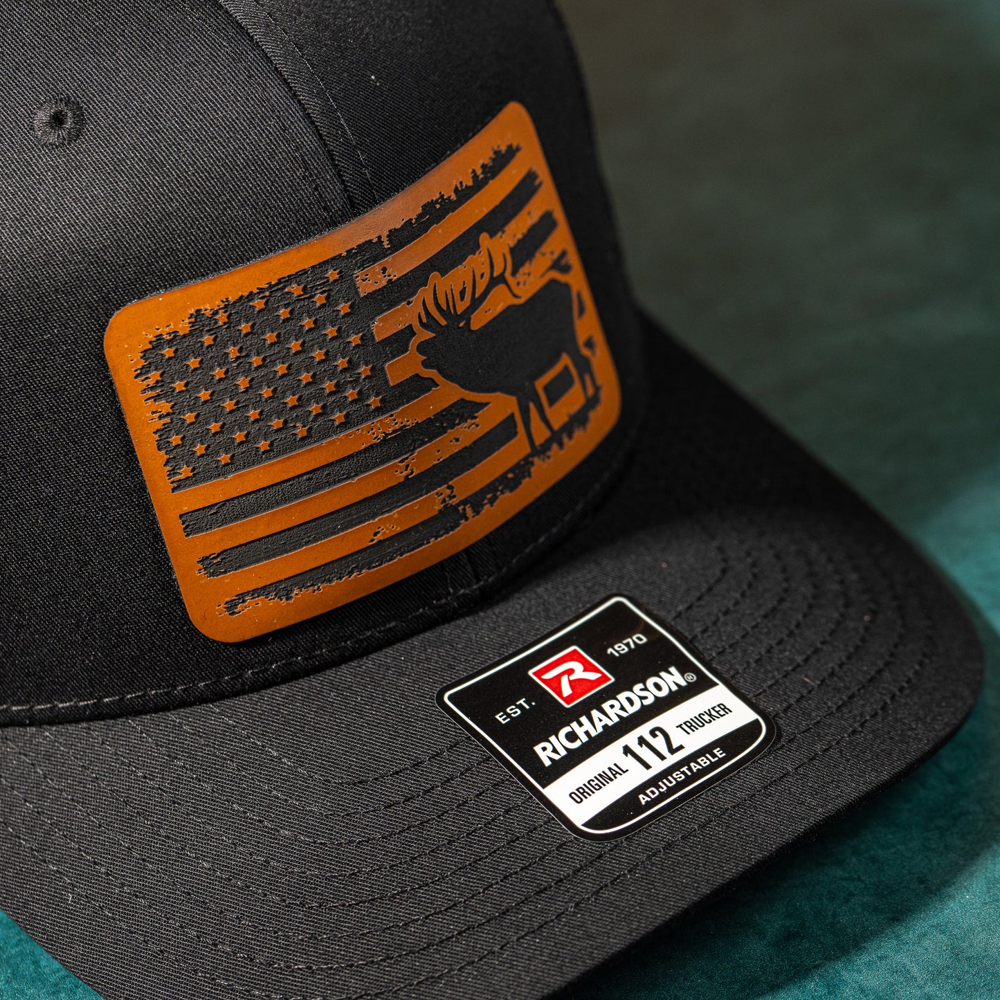 Elk USA Flag | Trucker Hat