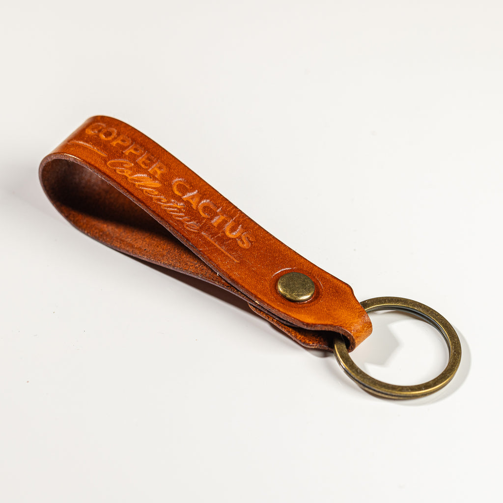 Minimalist Leather Key Loop
