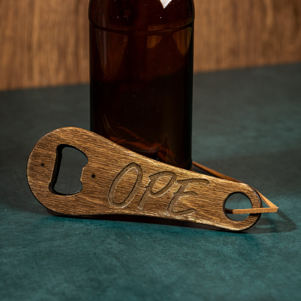 'OPE' Bottle Opener