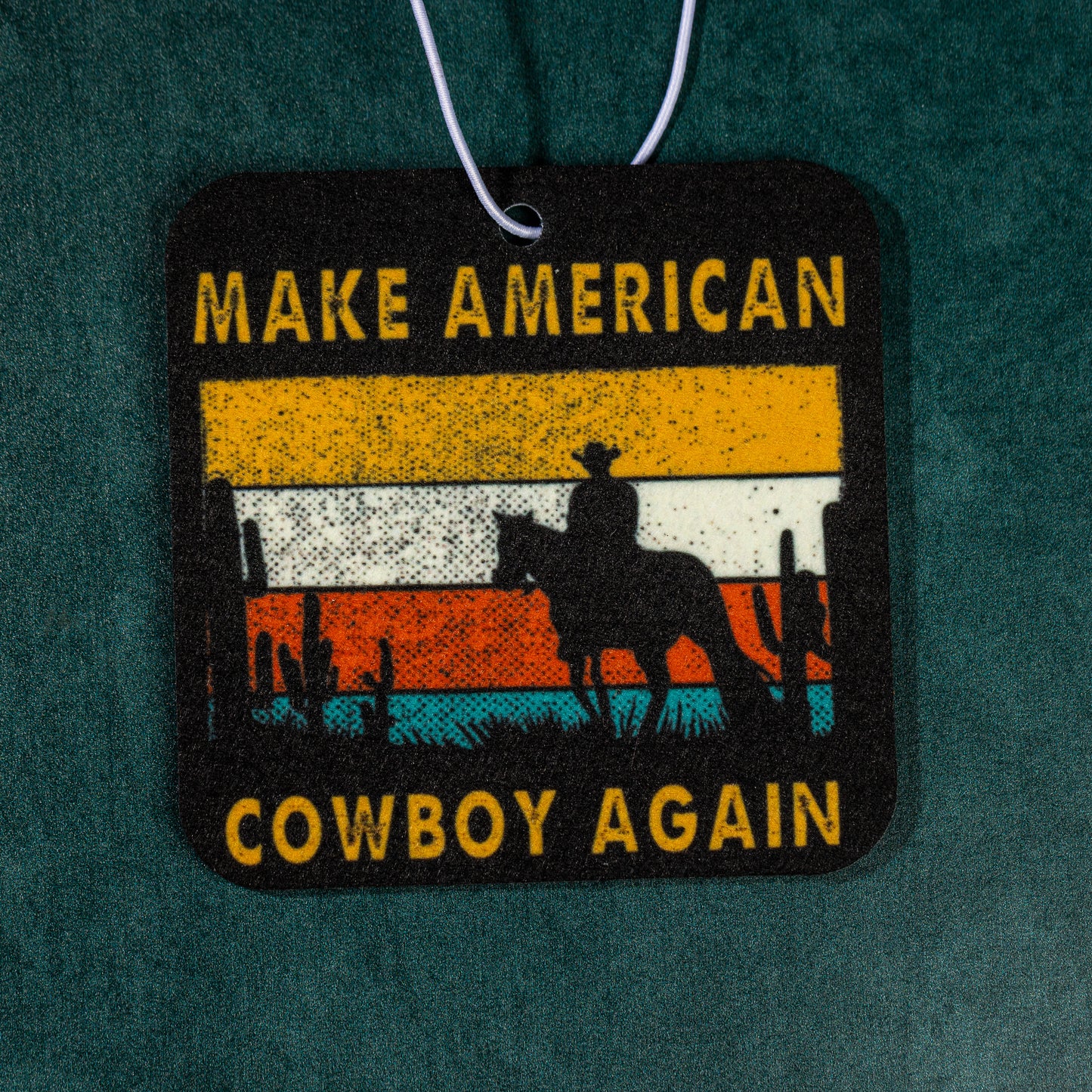 Felt Car Freshie | Make America Cowboy