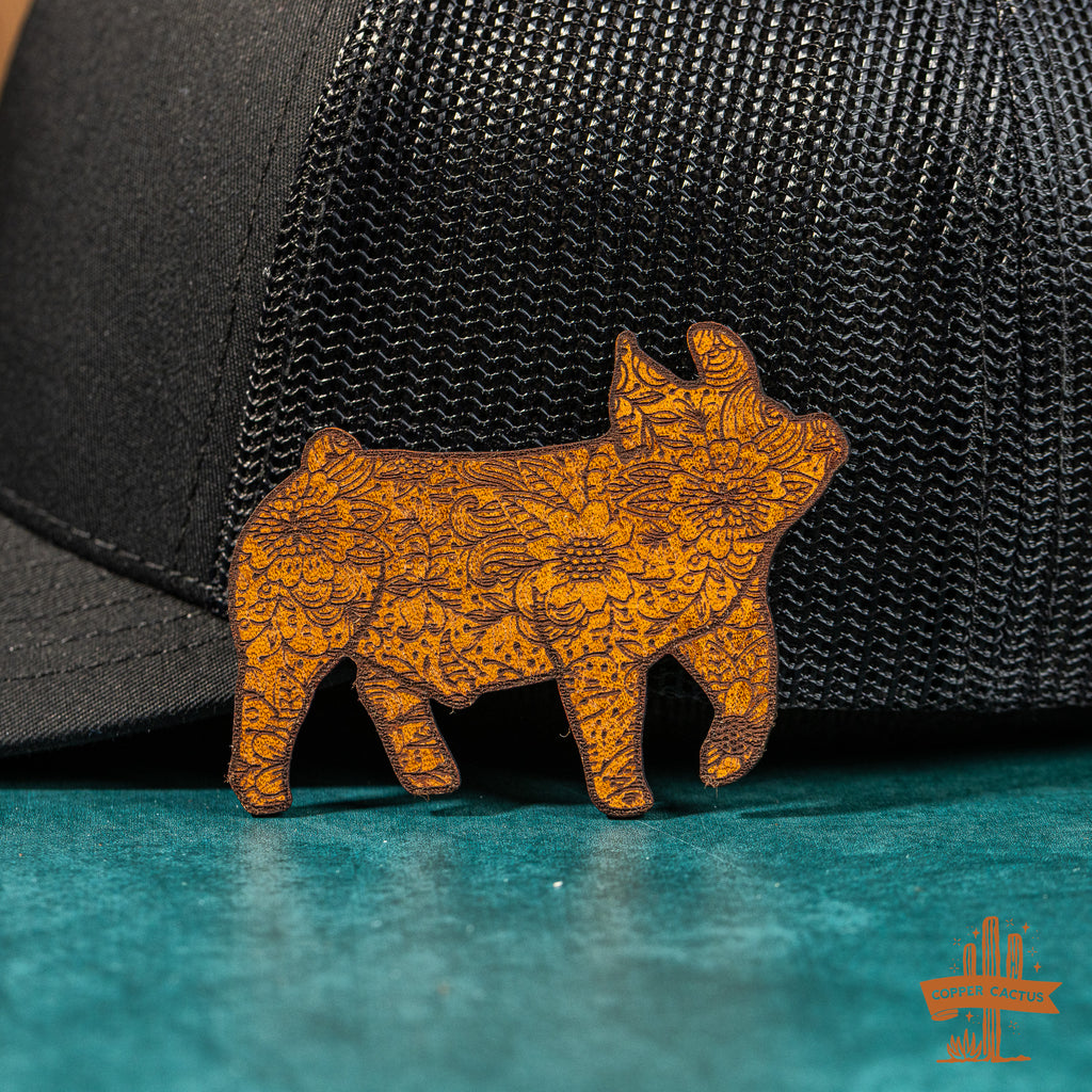Show Pig | Leather Patch