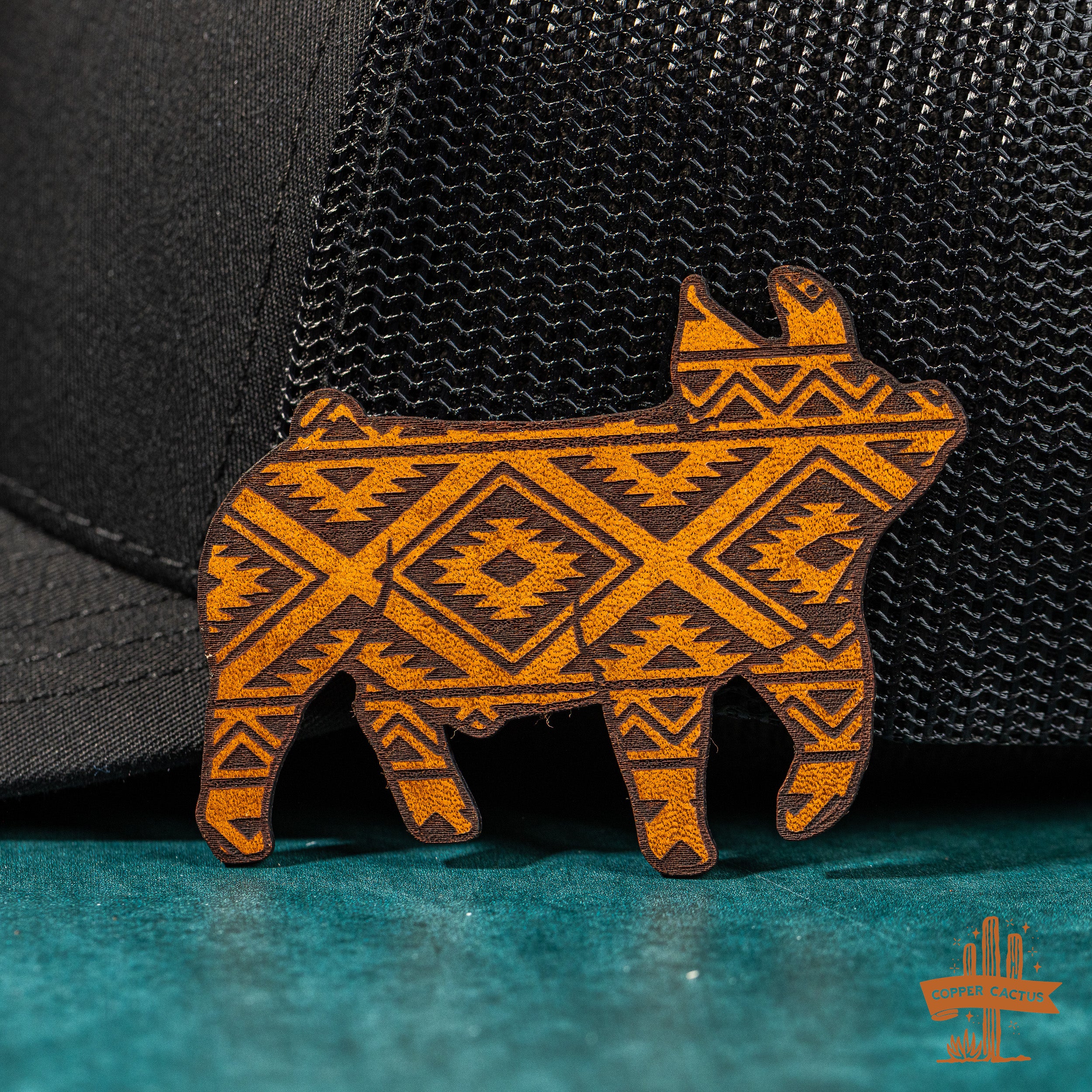Show Pig | Leather Patch