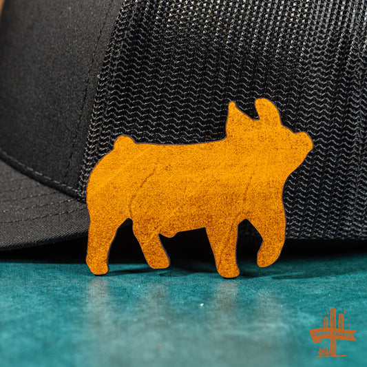 Show Pig | Leather Patch