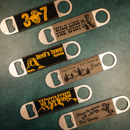 Leatherette Barback Bottle Opener