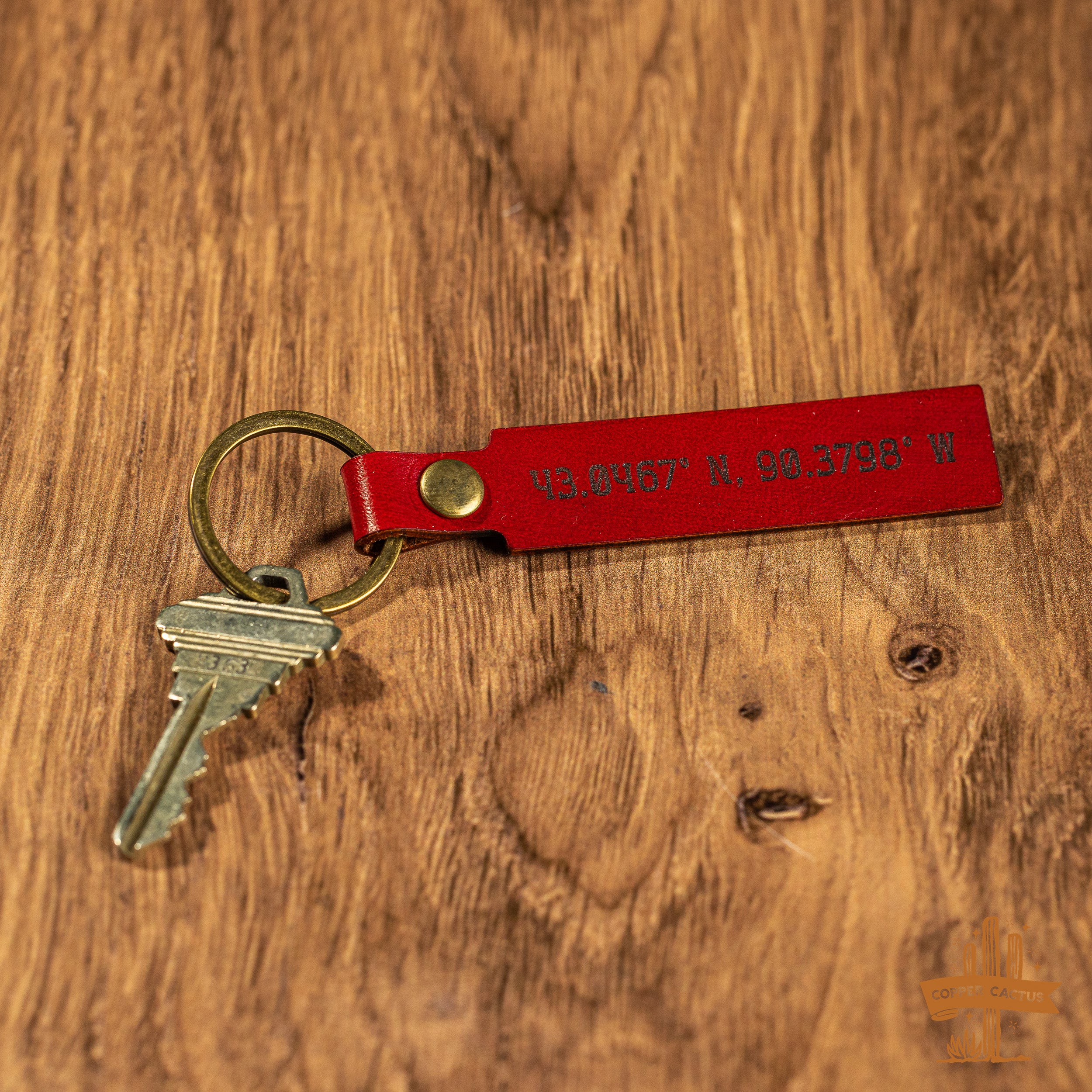 Highland, WI keychain