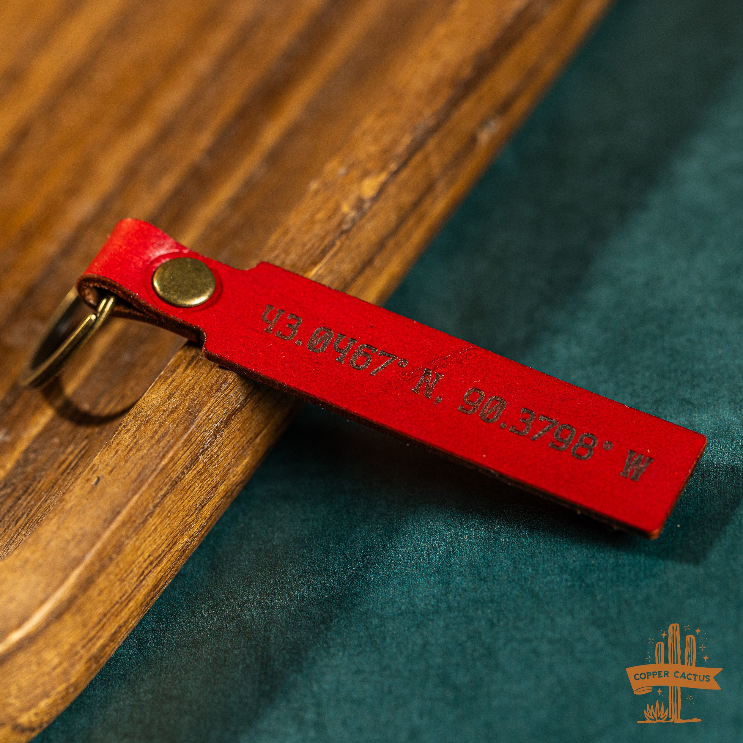 Highland, WI keychain