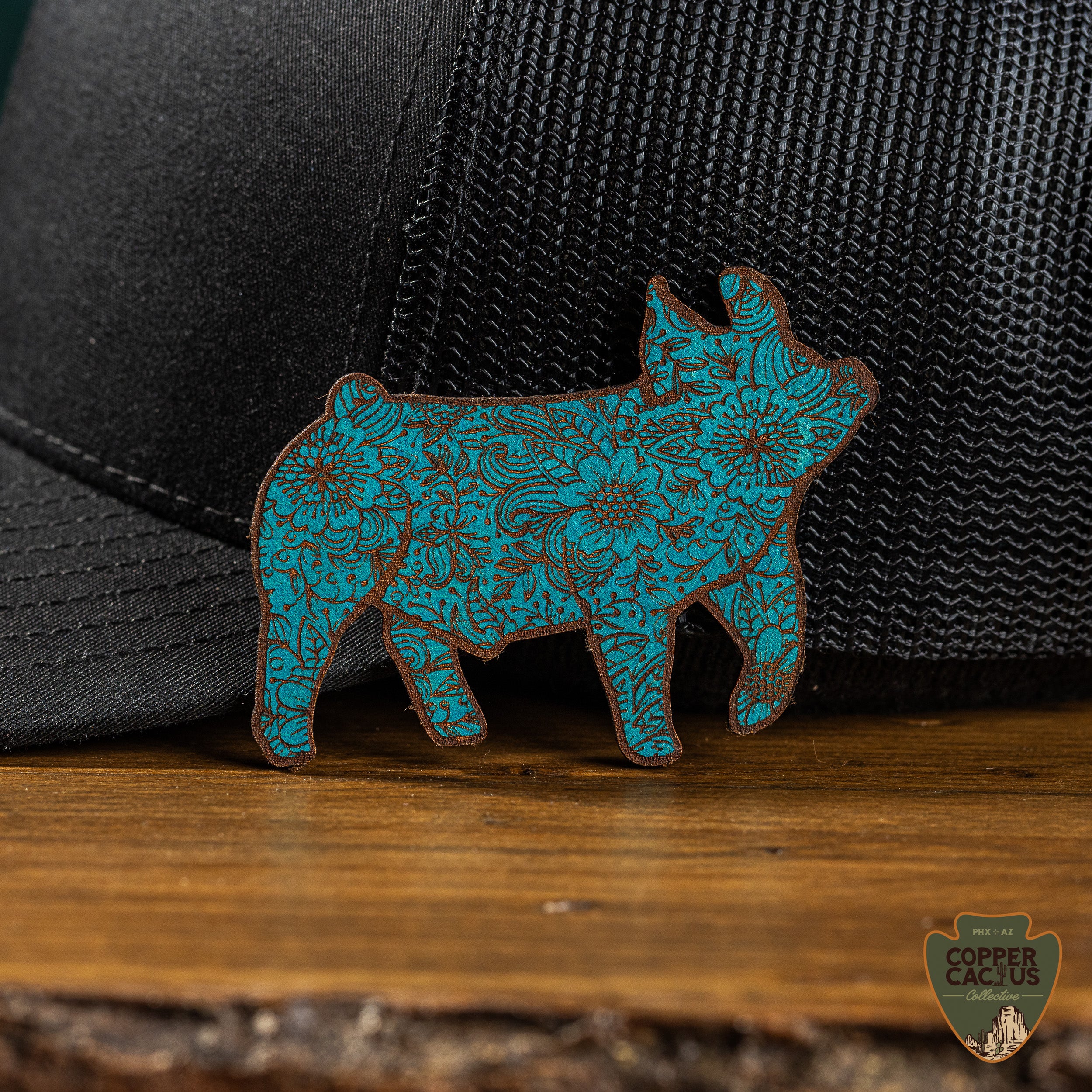 Show Pig | Leather Patch