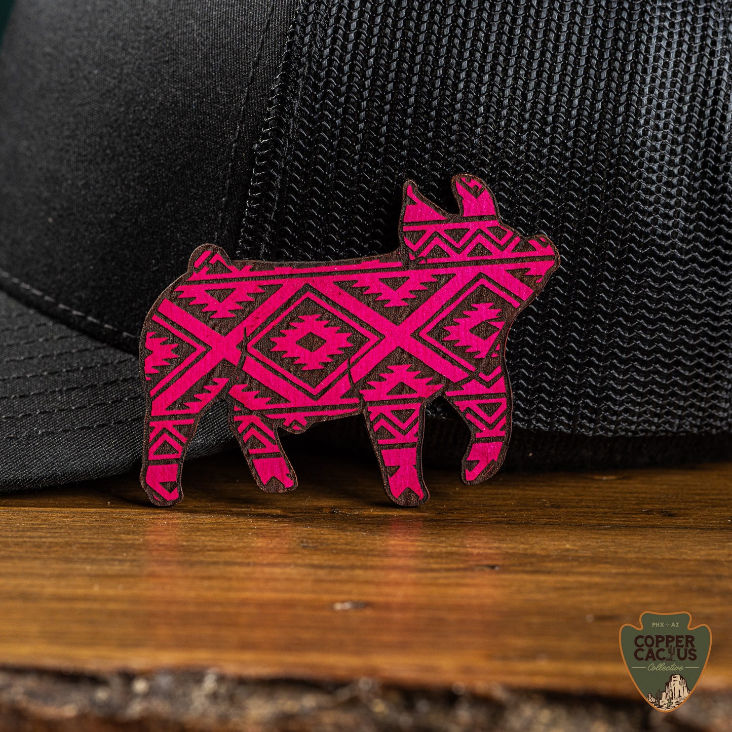 Show Pig | Leather Patch