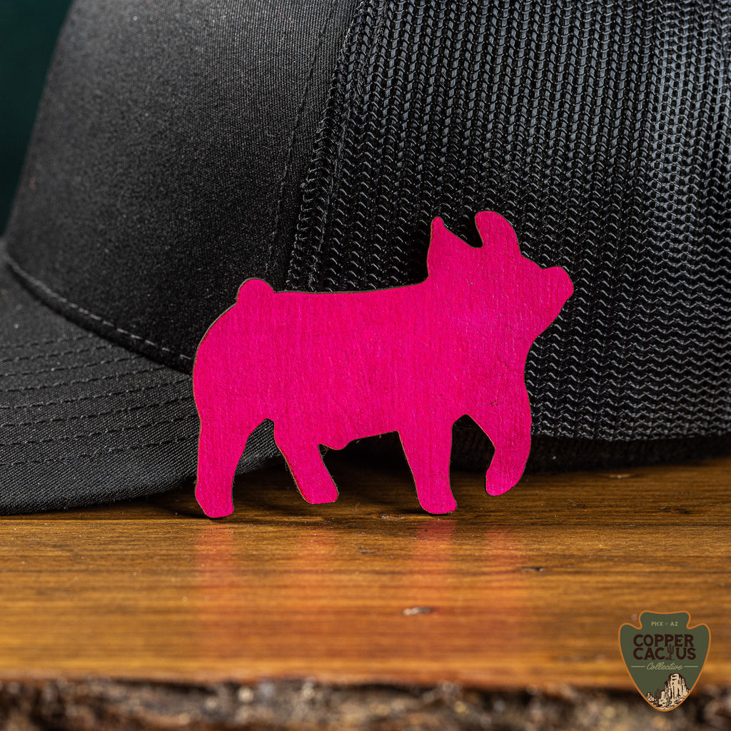 Show Pig | Leather Patch
