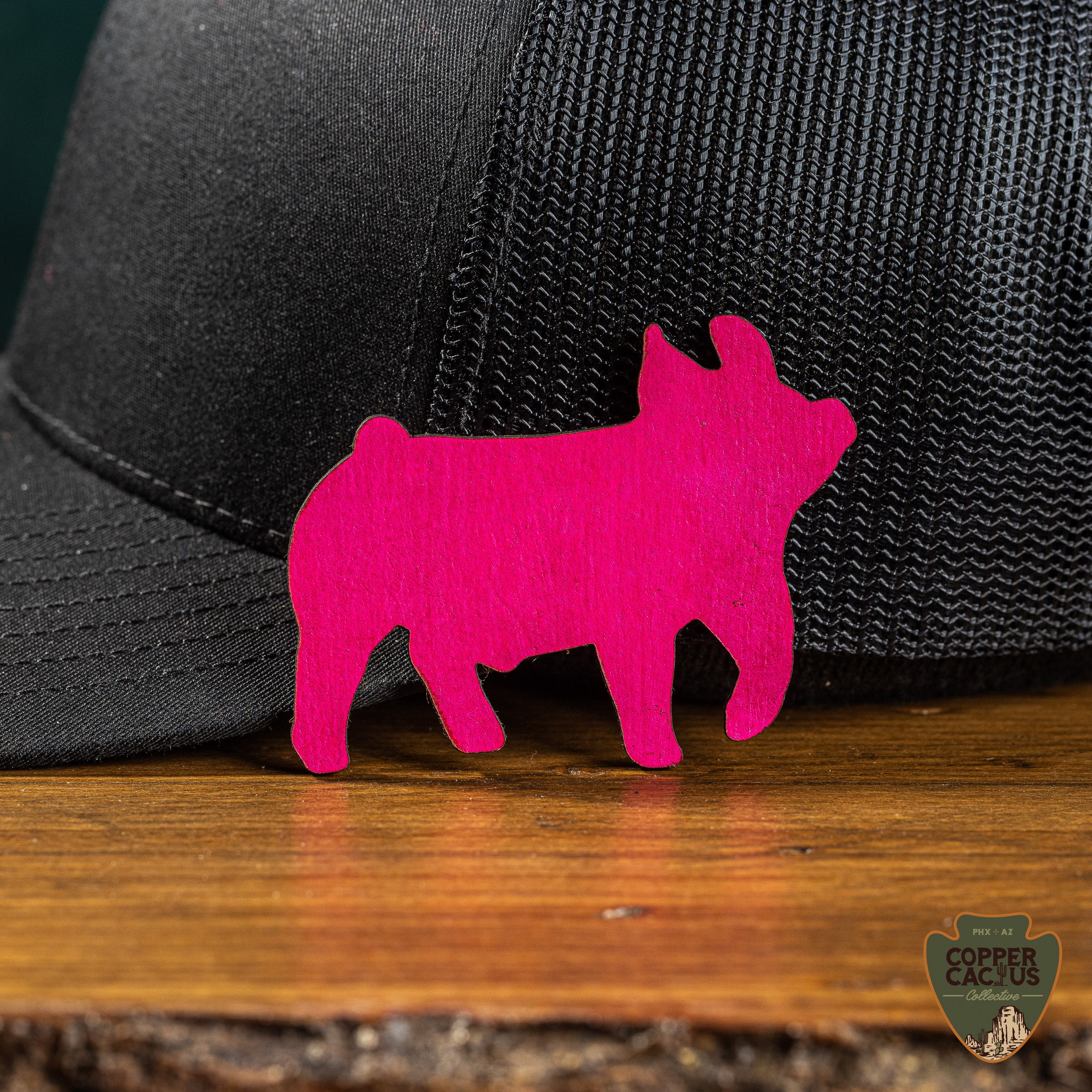 Show Pig | Leather Patch