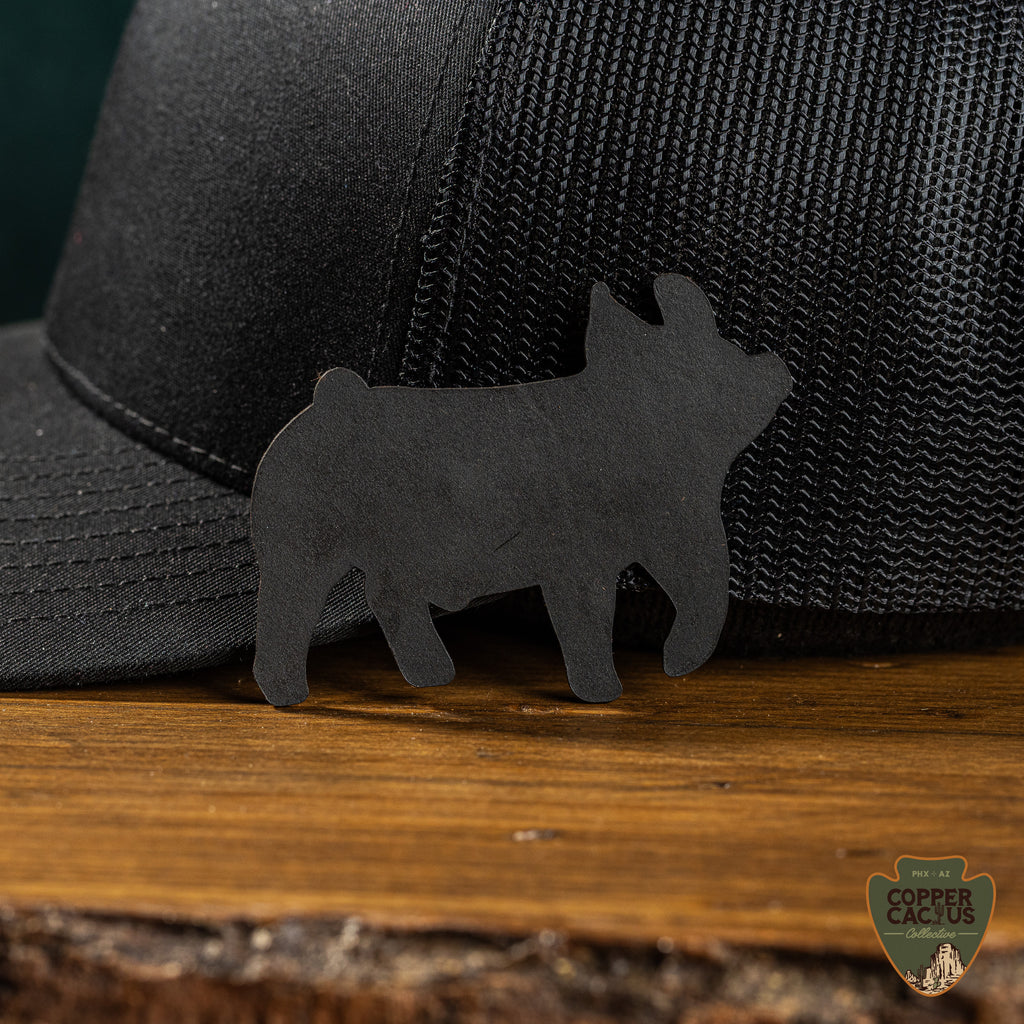 Show Pig | Leather Patch
