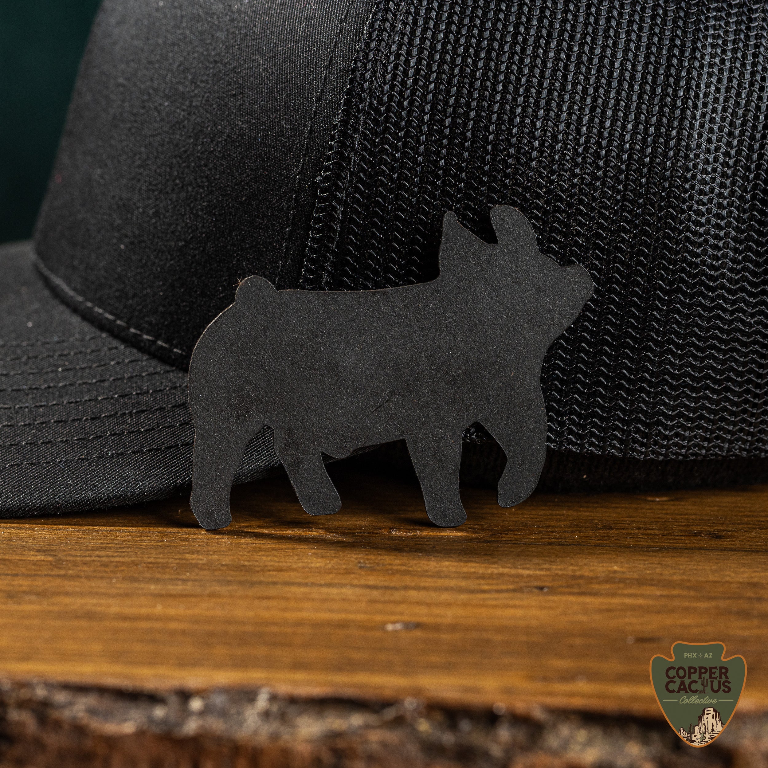 Show Pig | Leather Patch