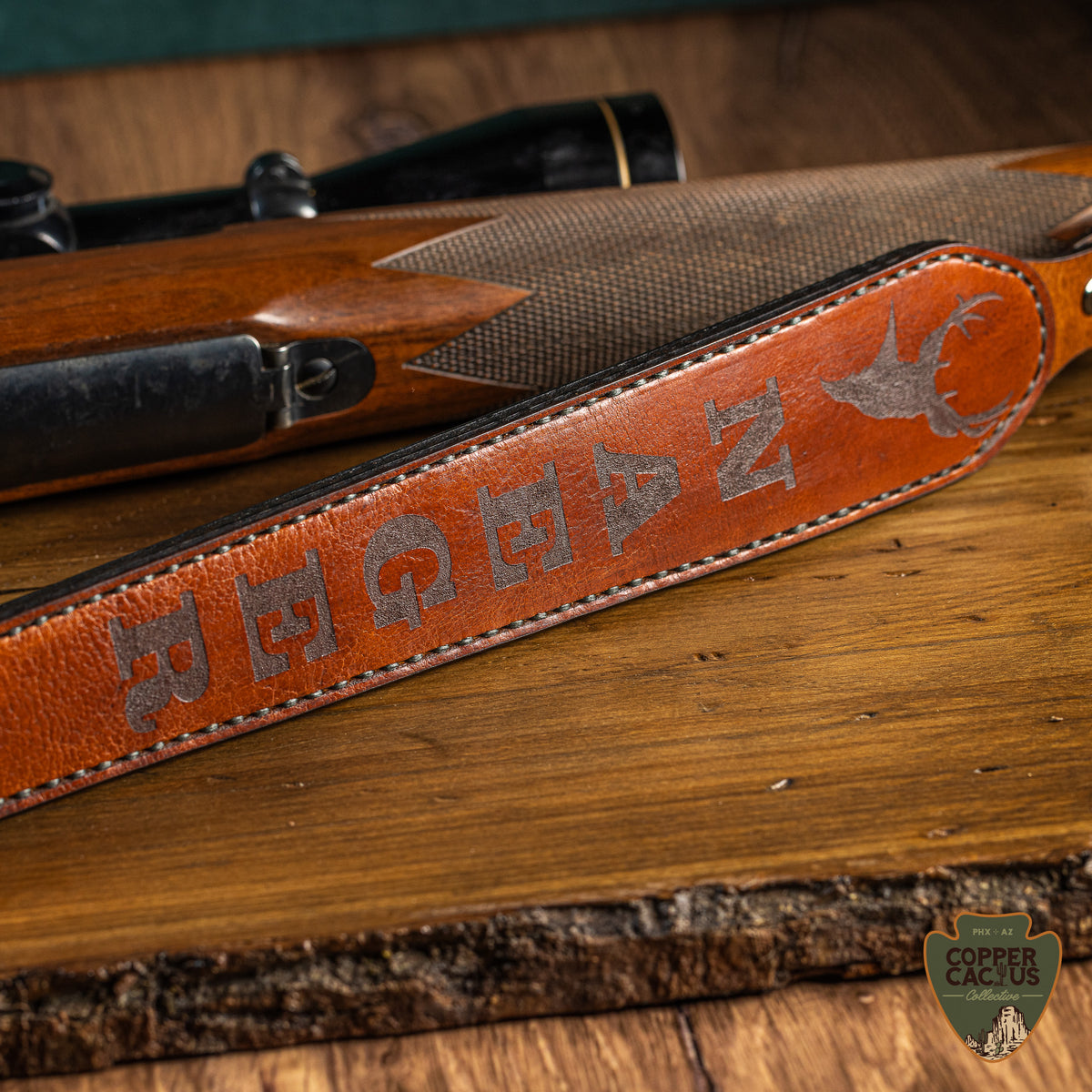 Flower Rifle Sling Custom Rifle Sling | Copper Cactus Collective