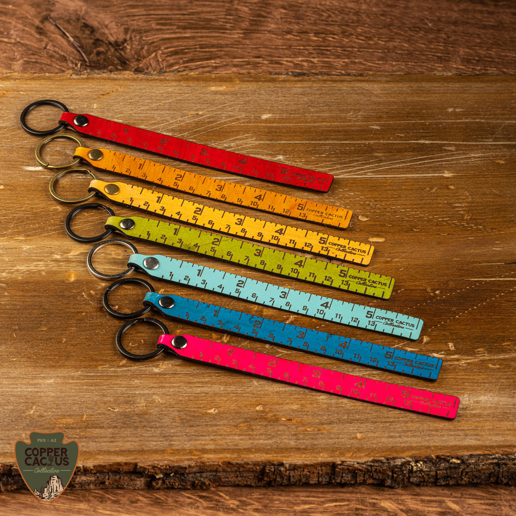 Multi Measuring Key Chain 6in Measuring Keychain | Copper Cactus Collective