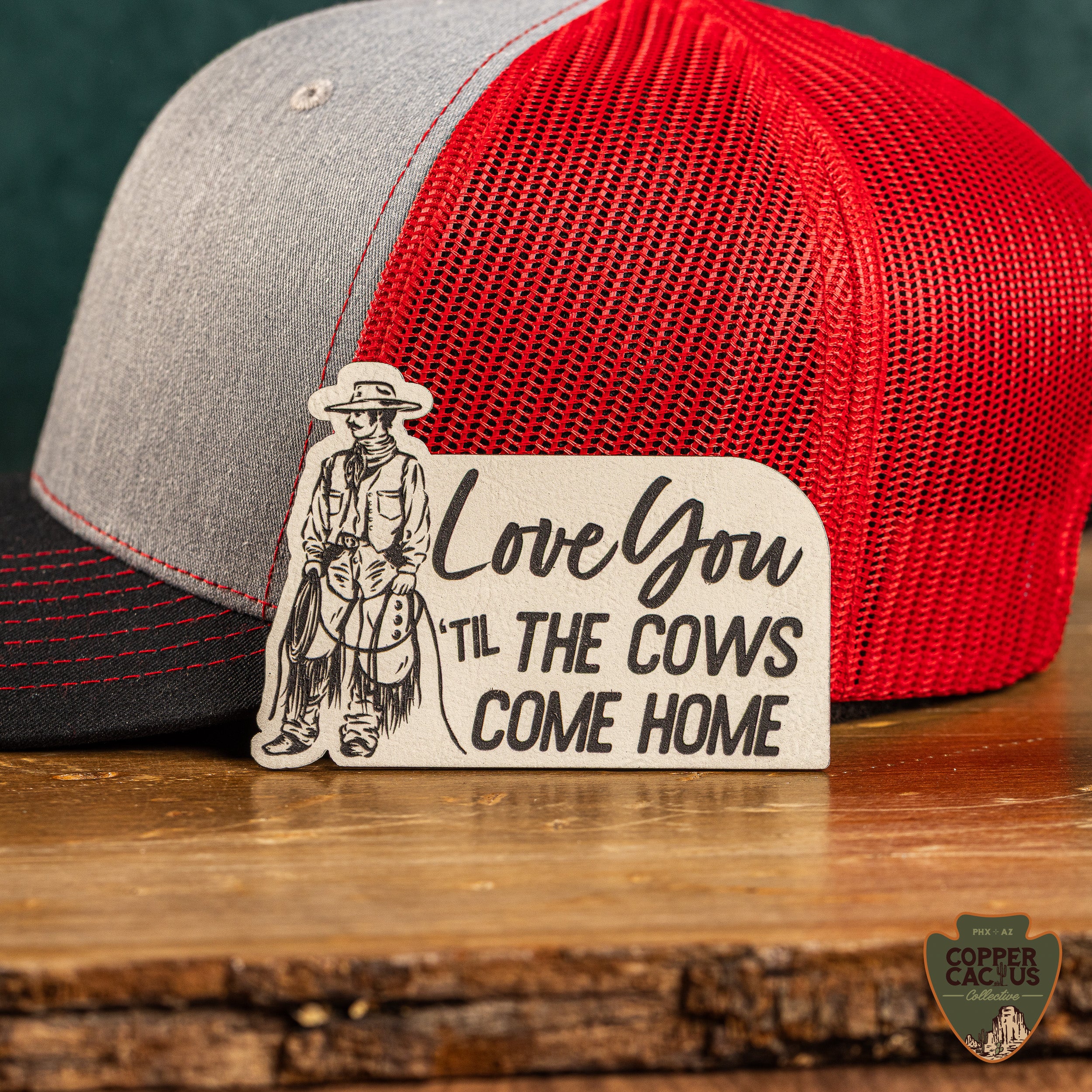 Love You 'till the Cows Come Home | Leatherette Patch