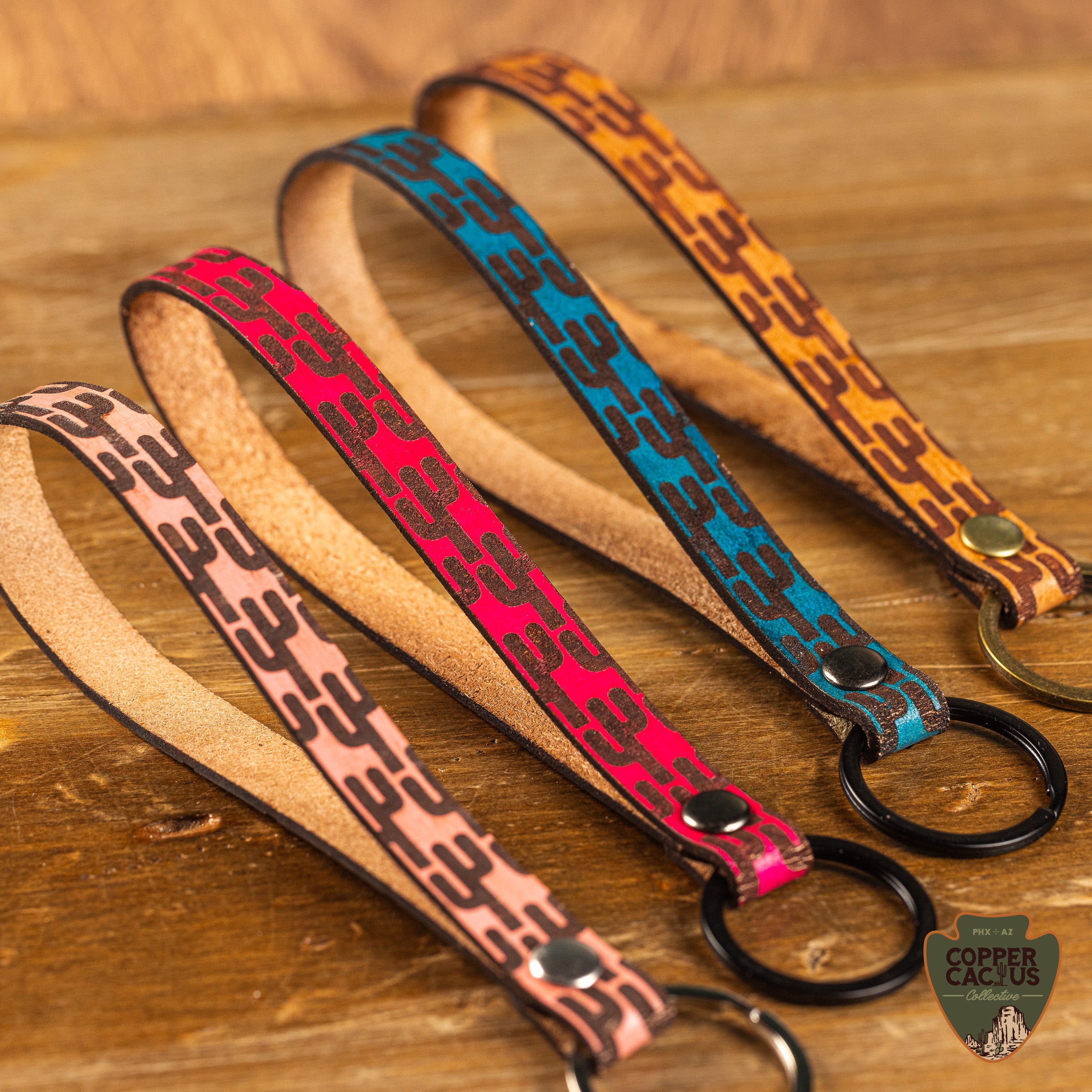 Saguaro Wristlet Keychain