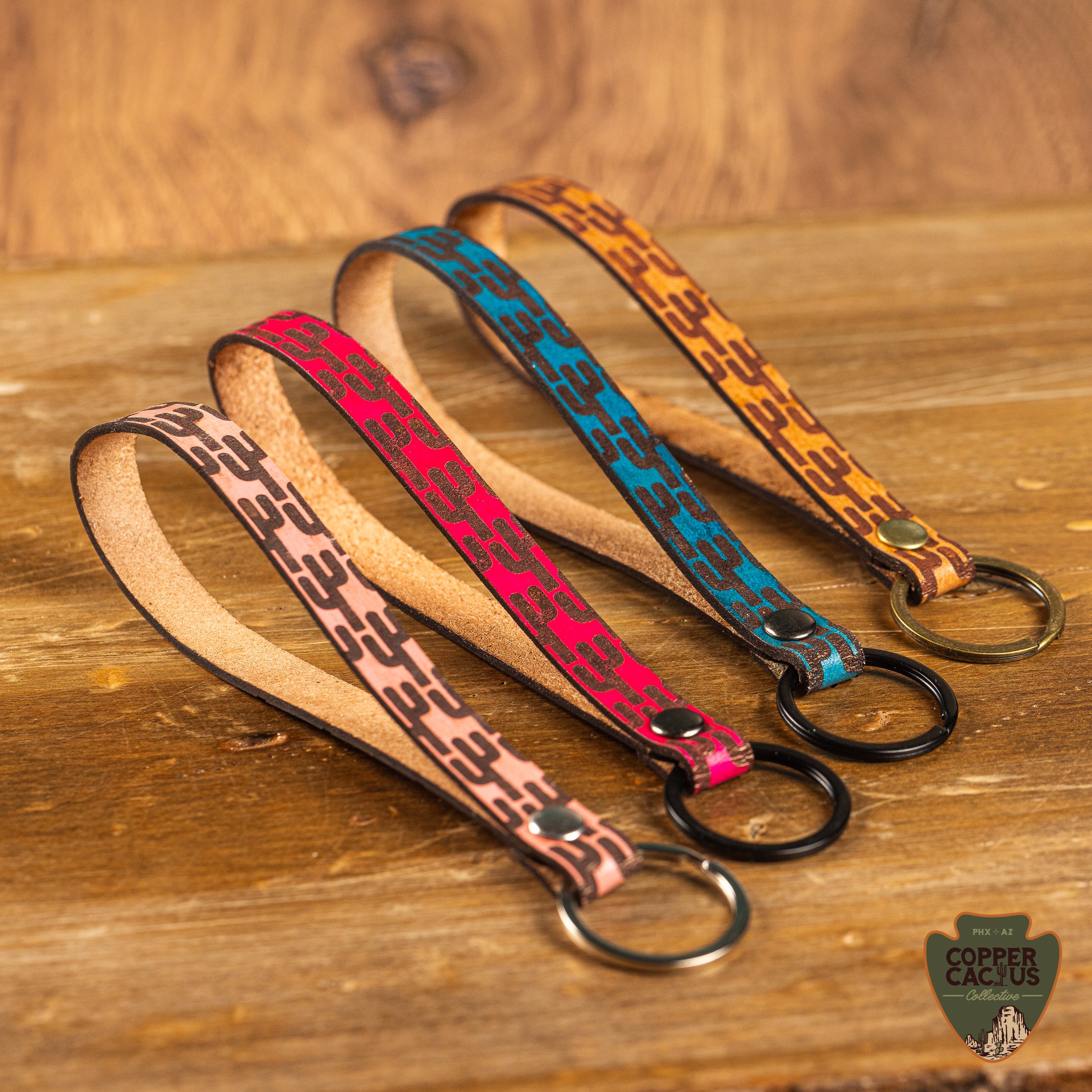 Saguaro Wristlet Keychain