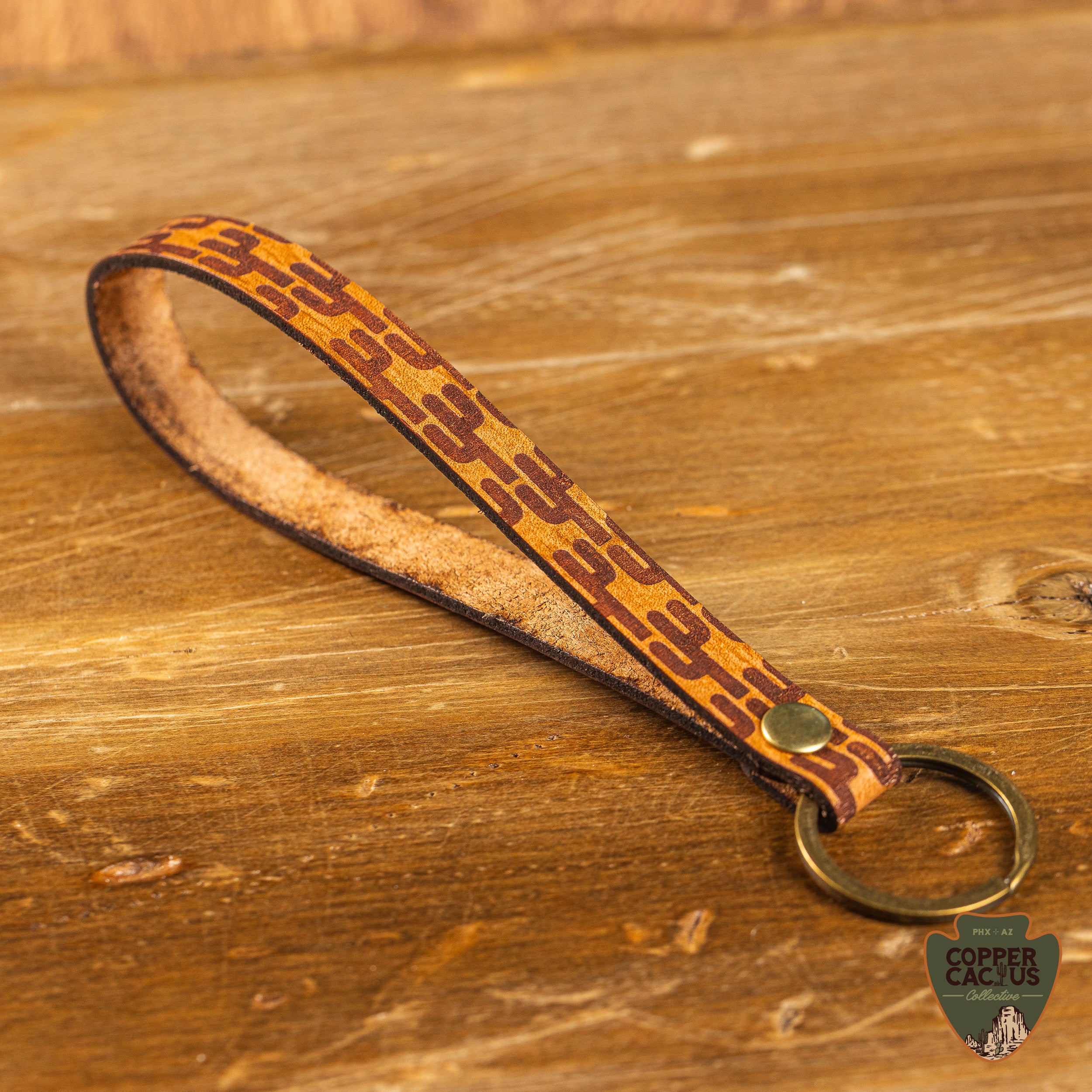 Saguaro Wristlet Keychain