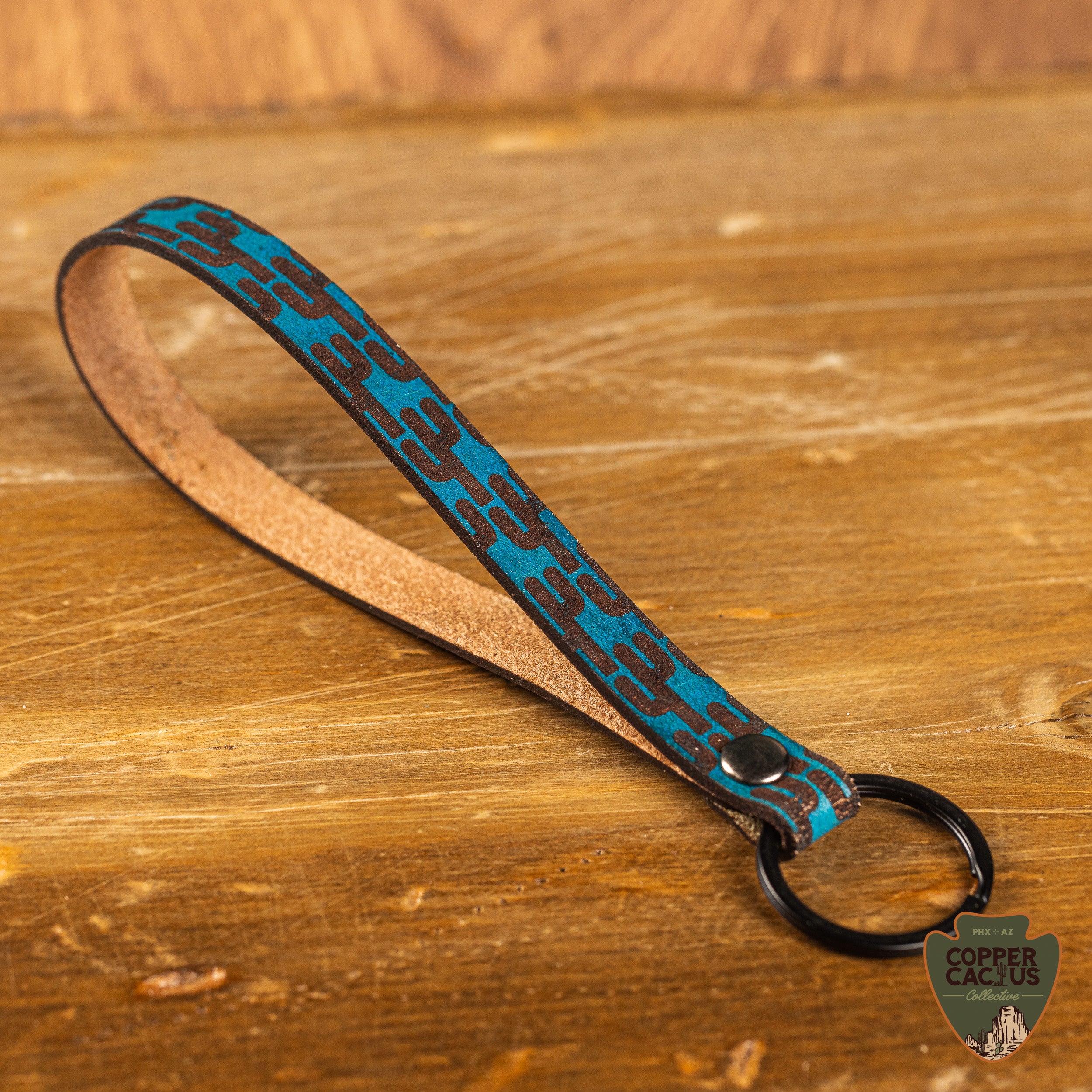 Saguaro Wristlet Keychain