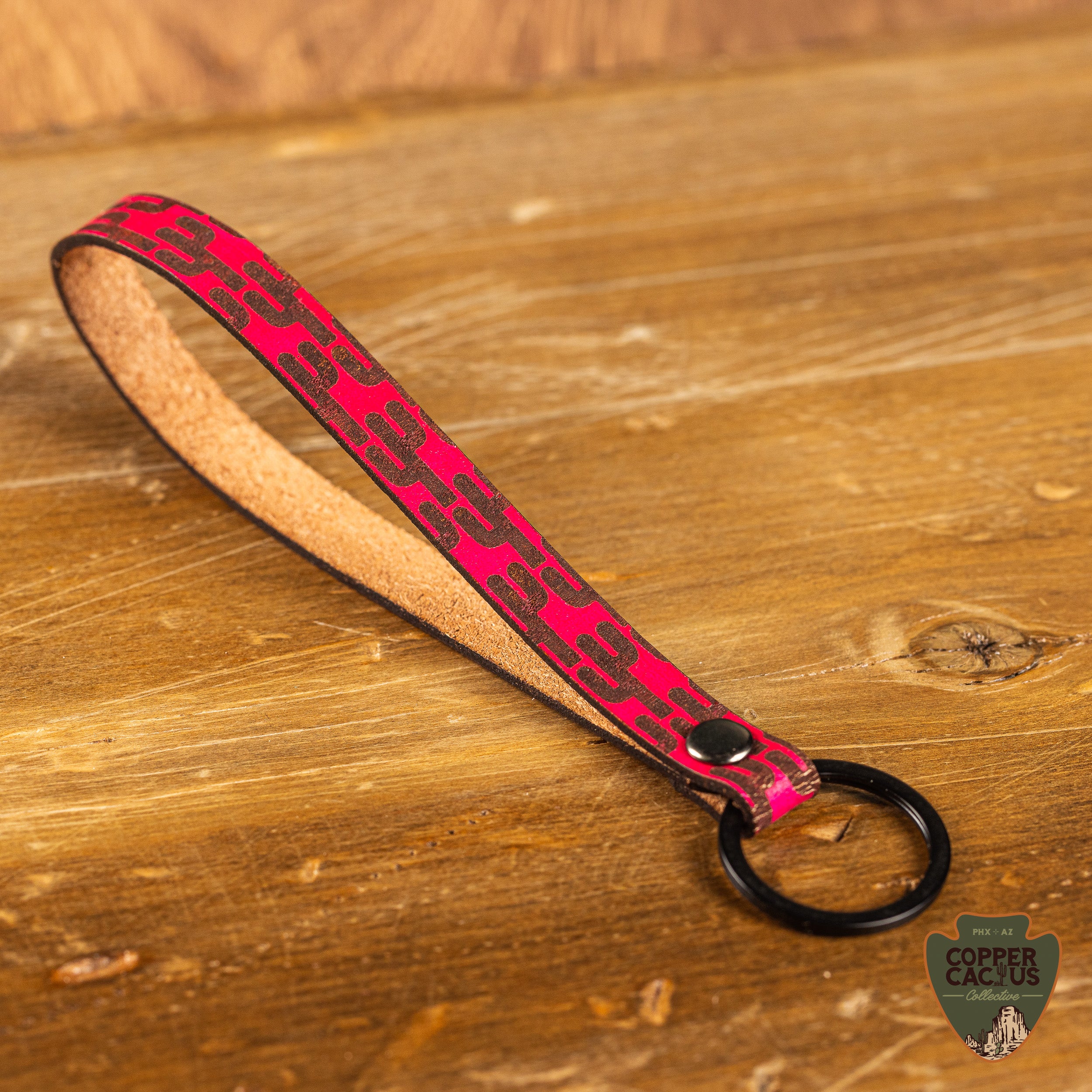 Saguaro Wristlet Keychain