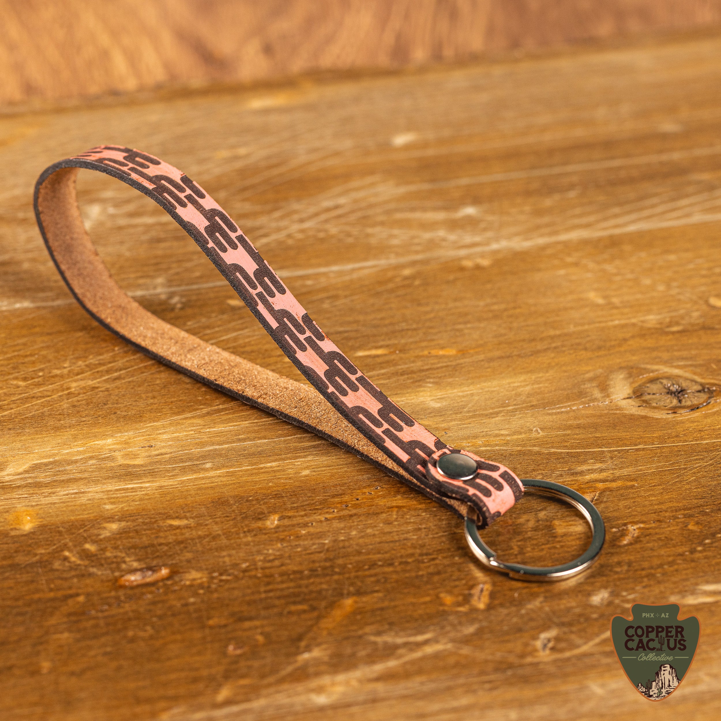 Saguaro Wristlet Keychain