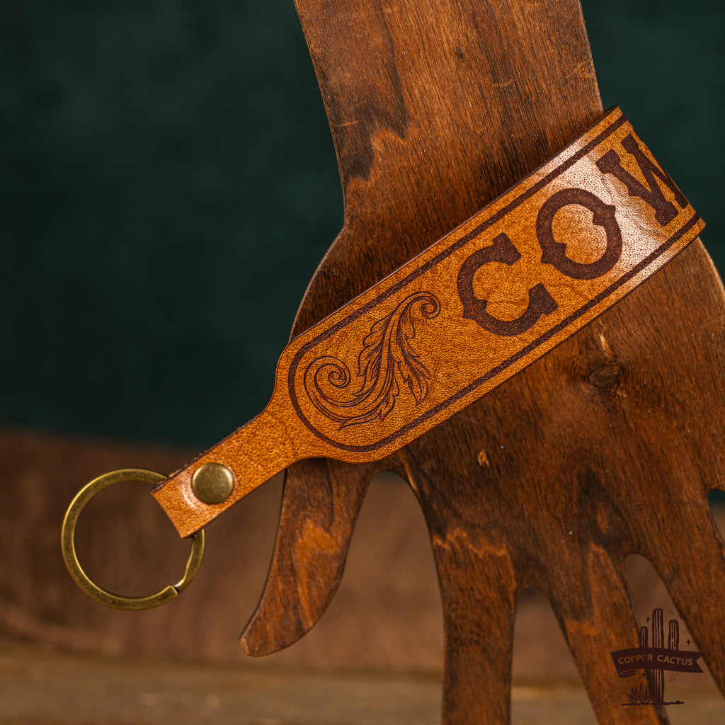 COWGIRL Cuff Keychain