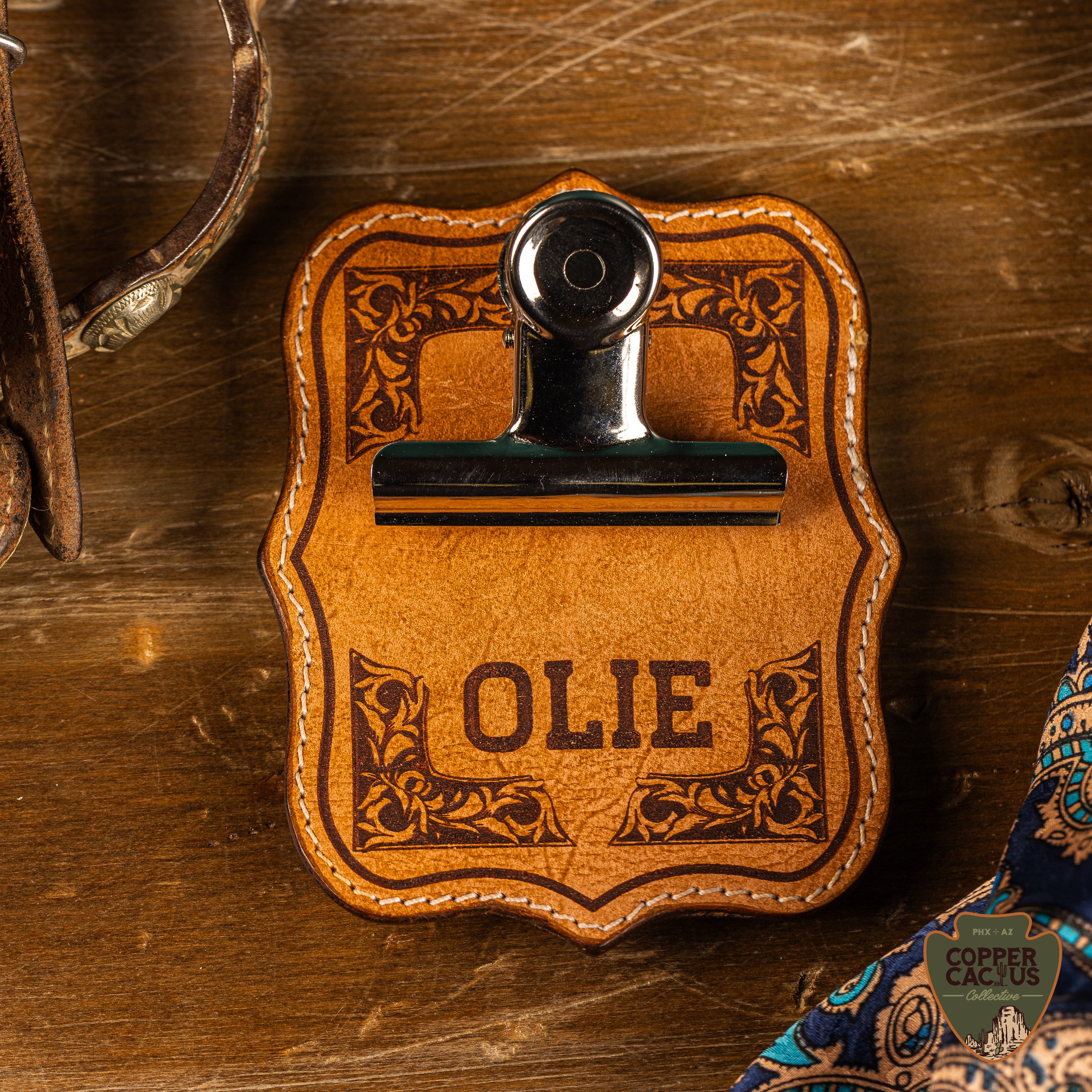 Exhibitor Number Holder | Belt Clip